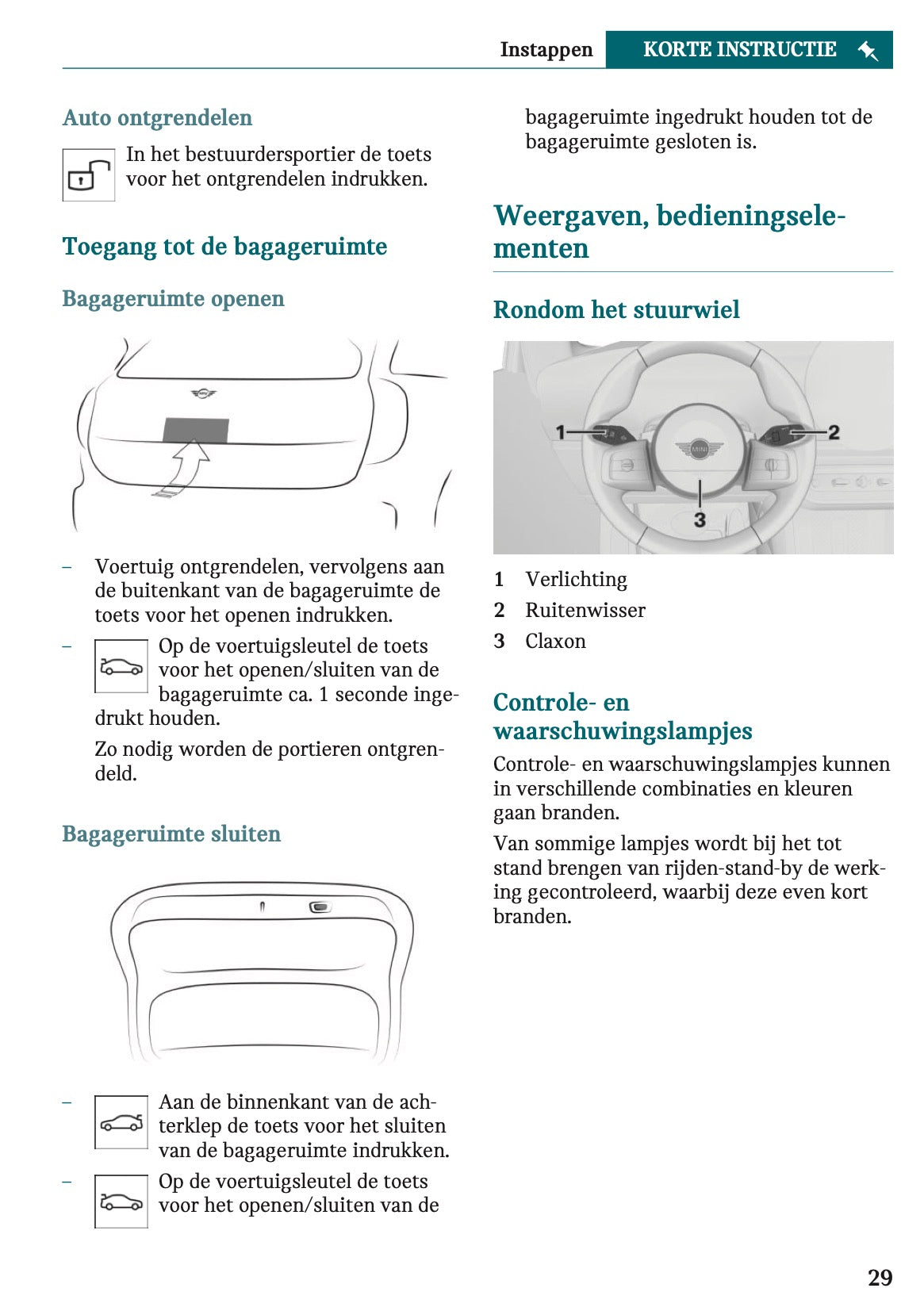 2024 Mini Countryman Electric Gebruikershandleiding | Nederlands