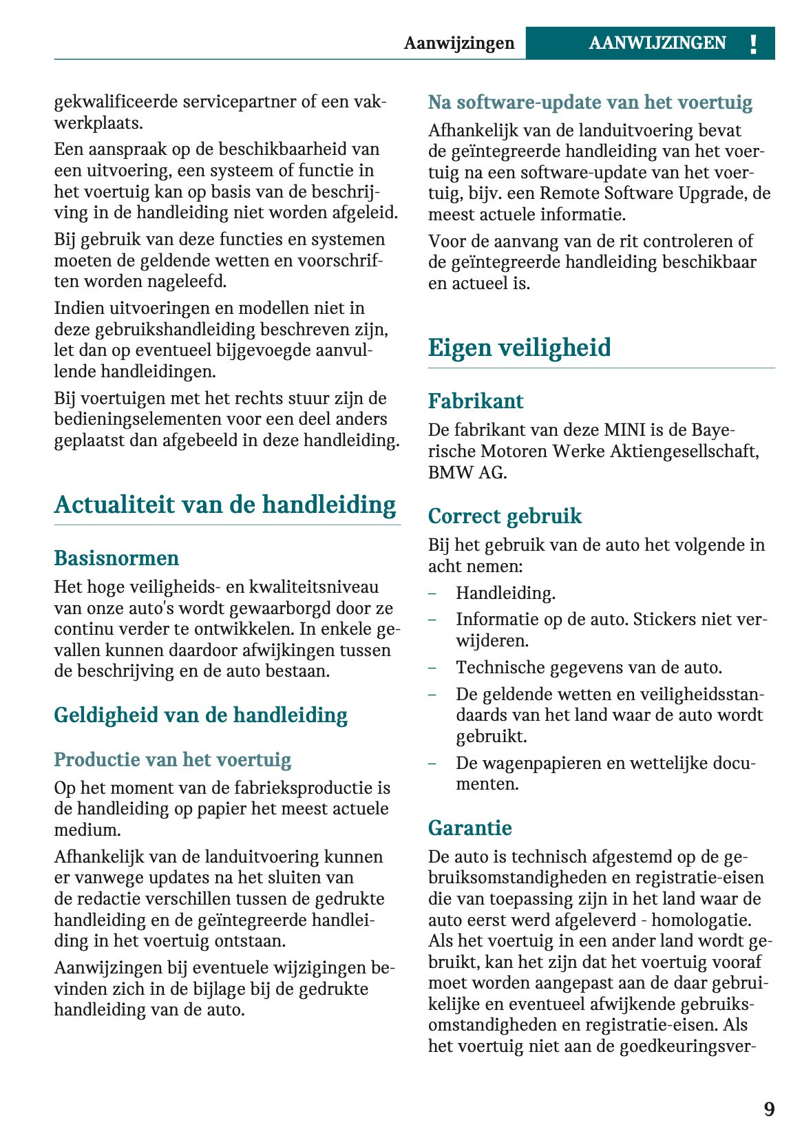 2024 Mini Countryman Electric Gebruikershandleiding | Nederlands