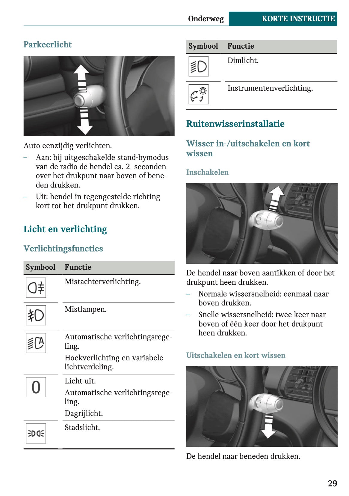 2021-2022 Mini Countryman Plug-in-Hybrid Owner's Manual | Dutch