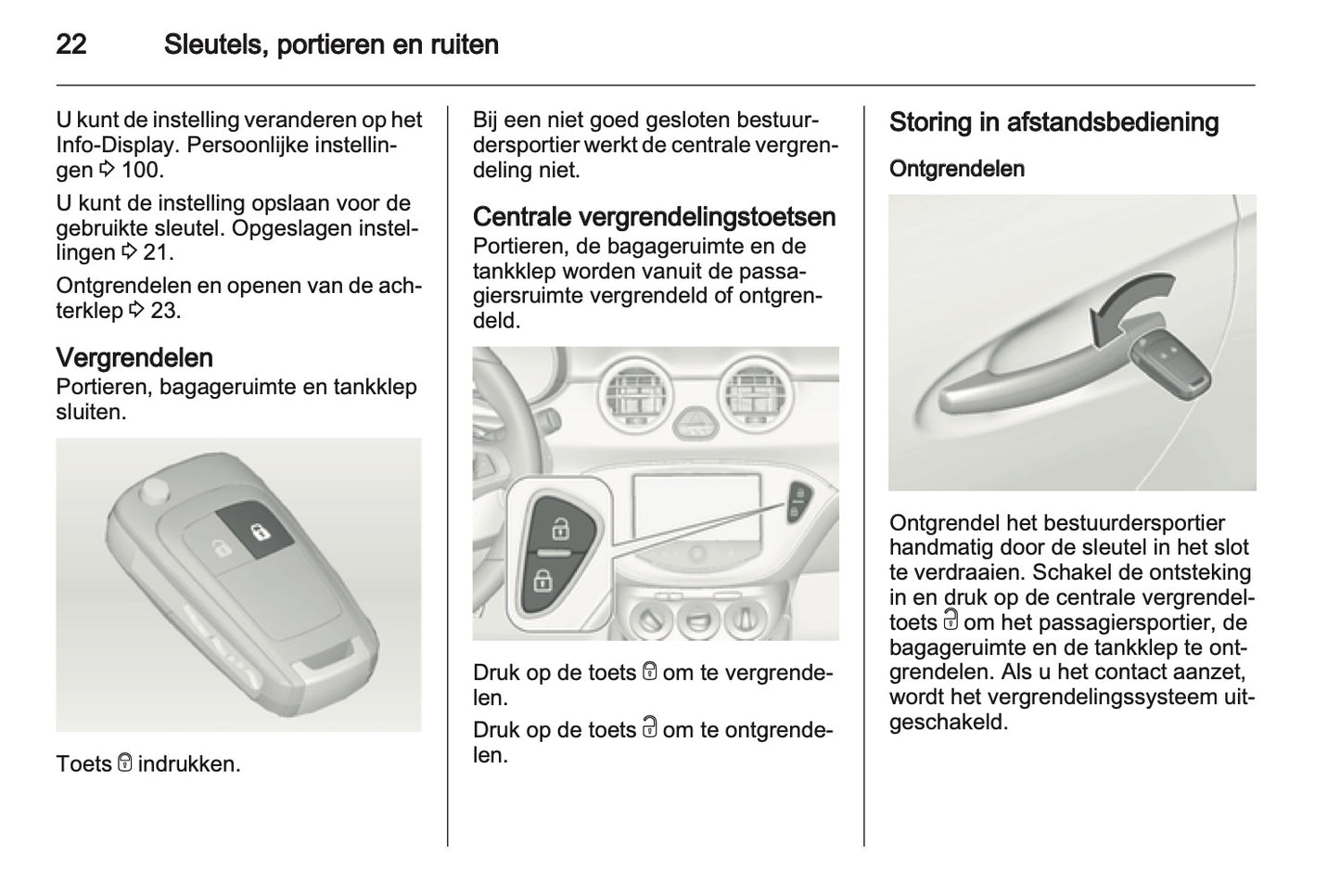 2013 Opel Adam Gebruikershandleiding | Nederlands