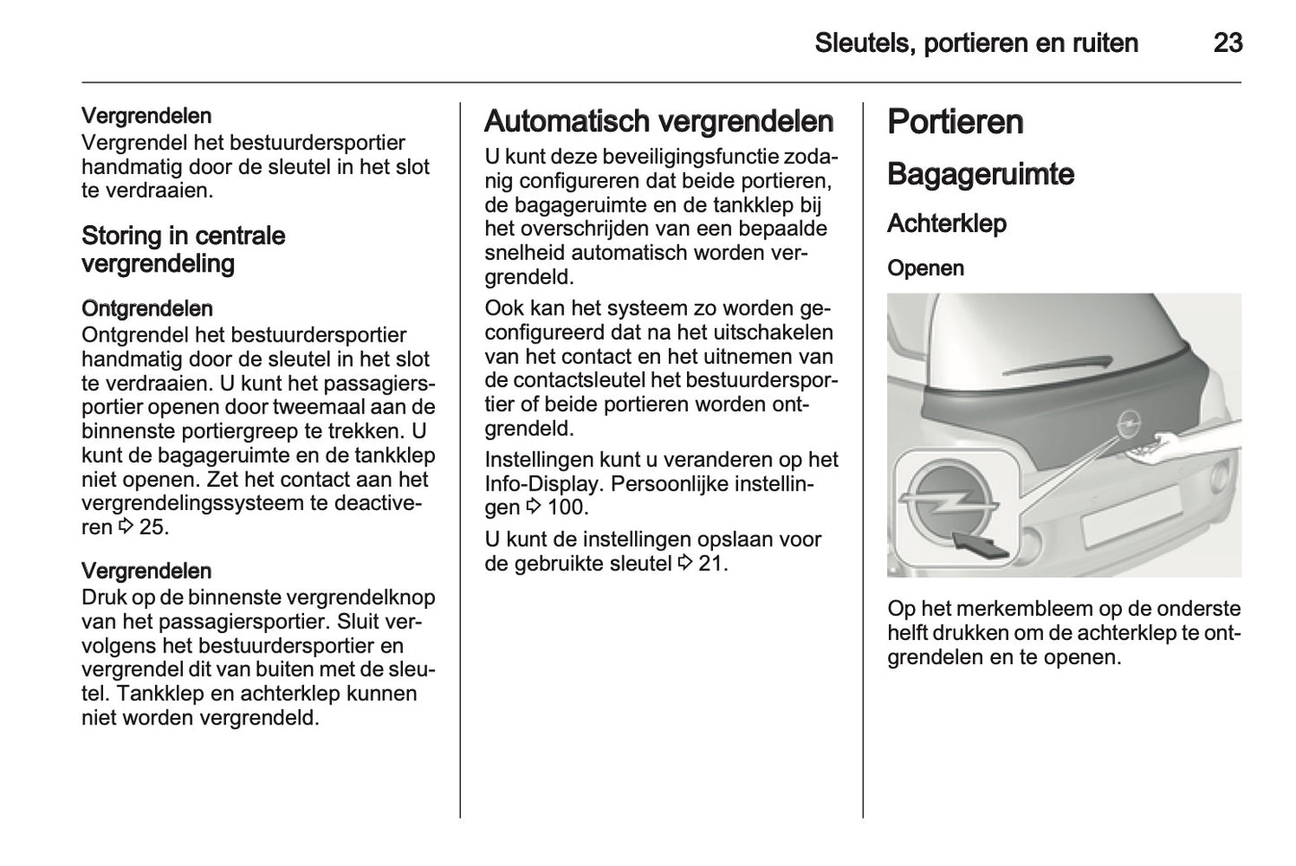 2013 Opel Adam Gebruikershandleiding | Nederlands
