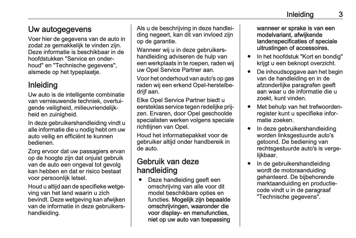 2016-2017 Opel Astra Gebruikershandleiding | Nederlands
