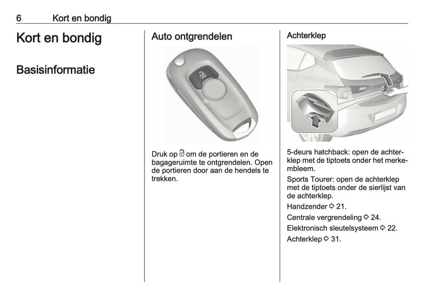 2016-2017 Opel Astra Gebruikershandleiding | Nederlands