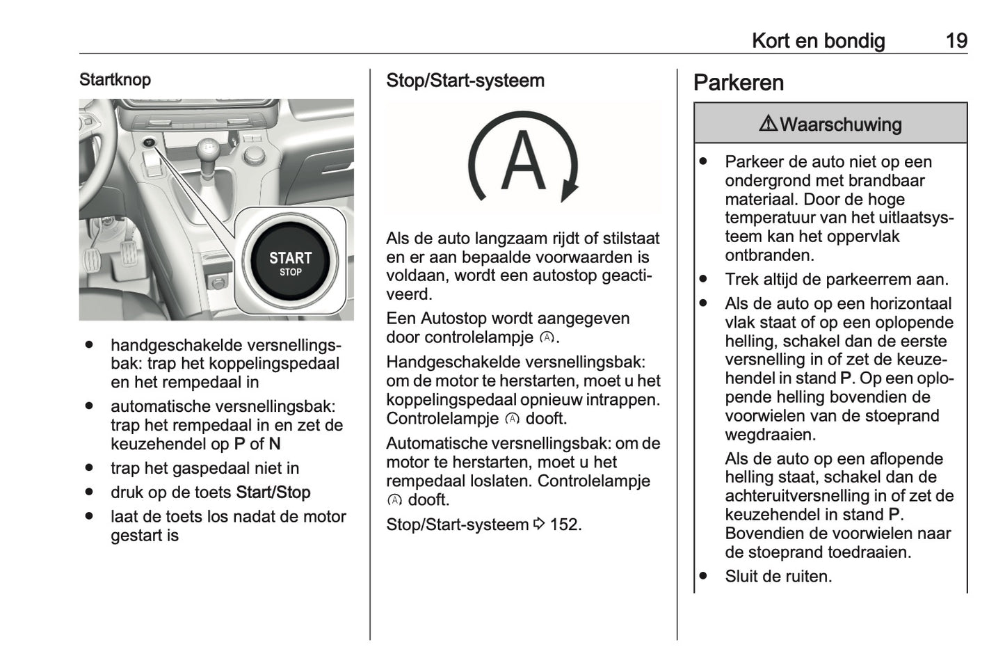 2021 Opel Combo Gebruikershandleiding | Nederlands