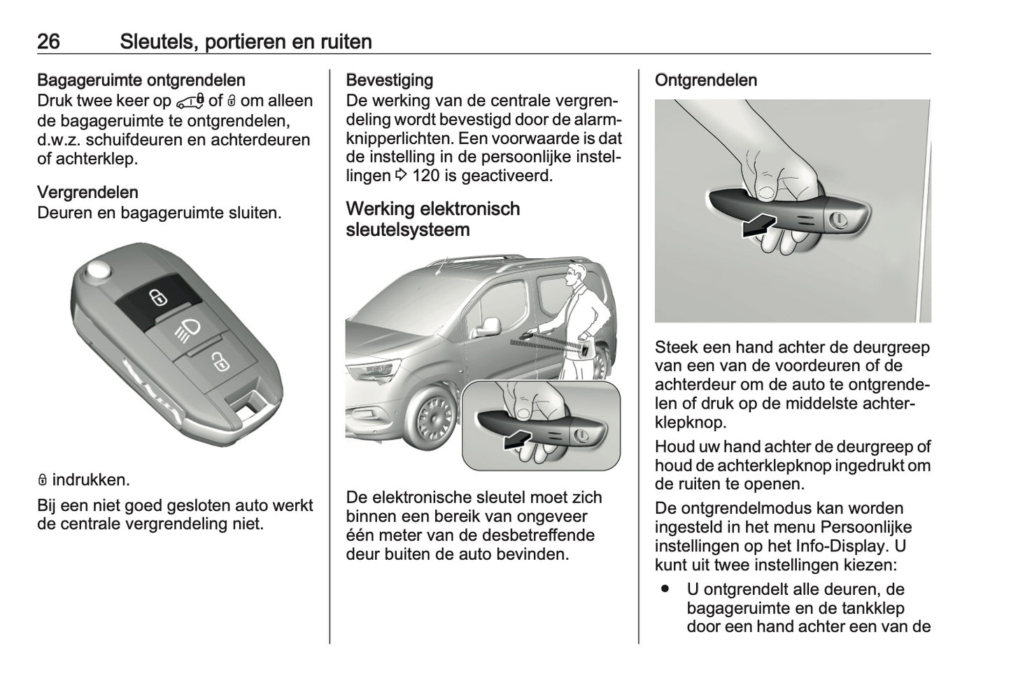 2021 Opel Combo Gebruikershandleiding | Nederlands