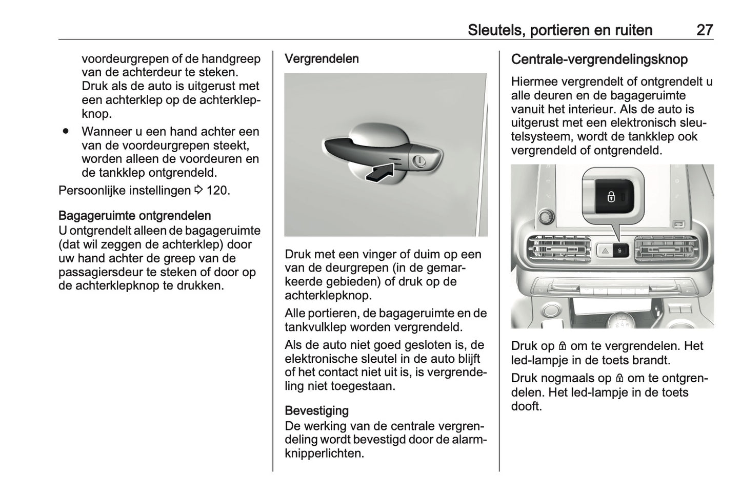 2021 Opel Combo Gebruikershandleiding | Nederlands