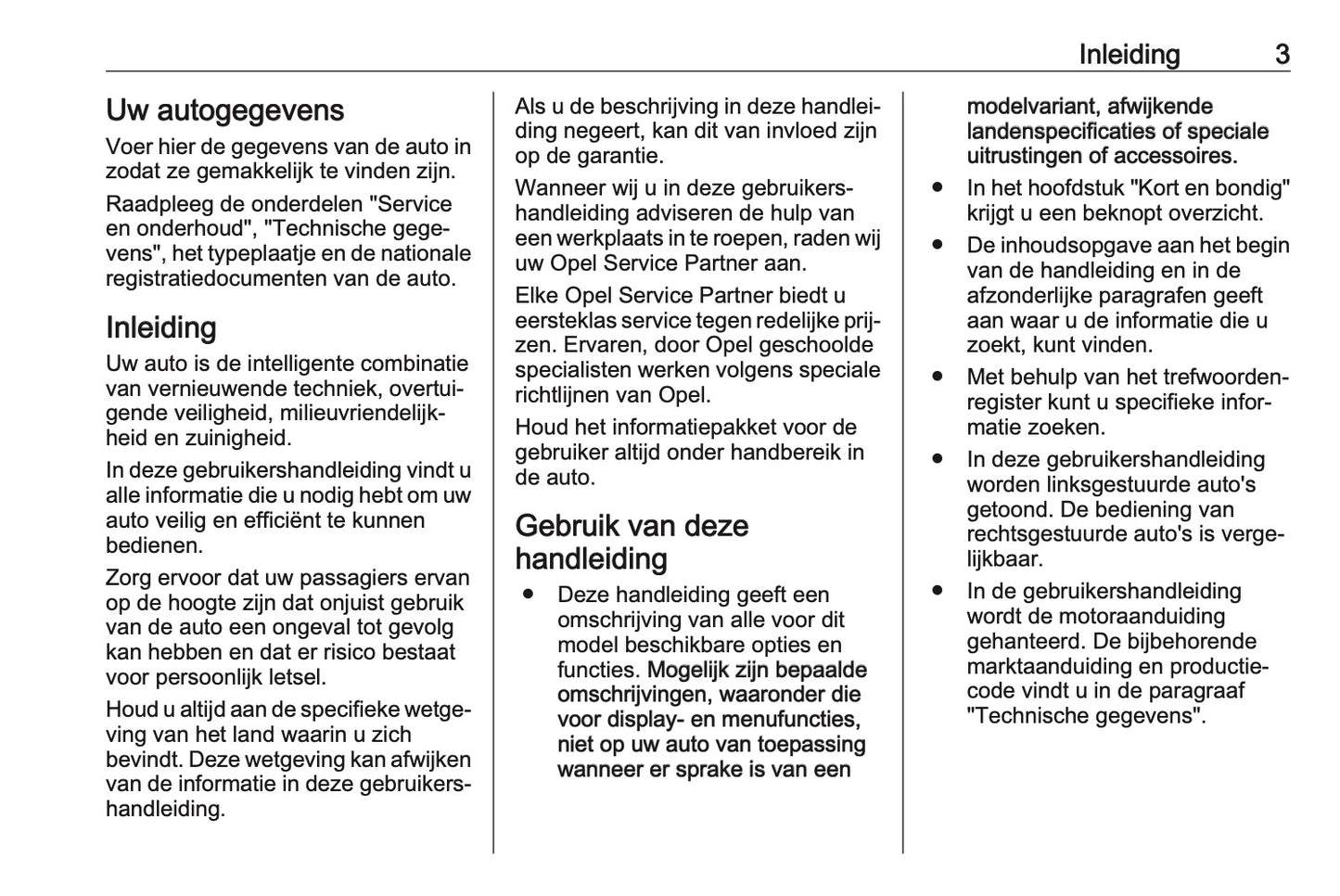 2021 Opel Combo Gebruikershandleiding | Nederlands