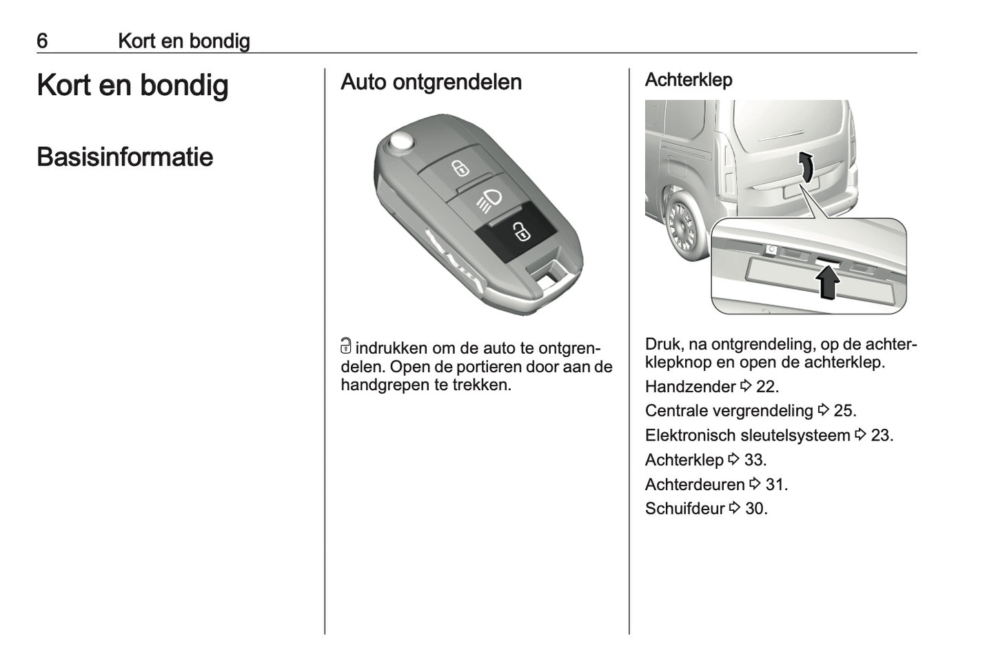 2021 Opel Combo Gebruikershandleiding | Nederlands