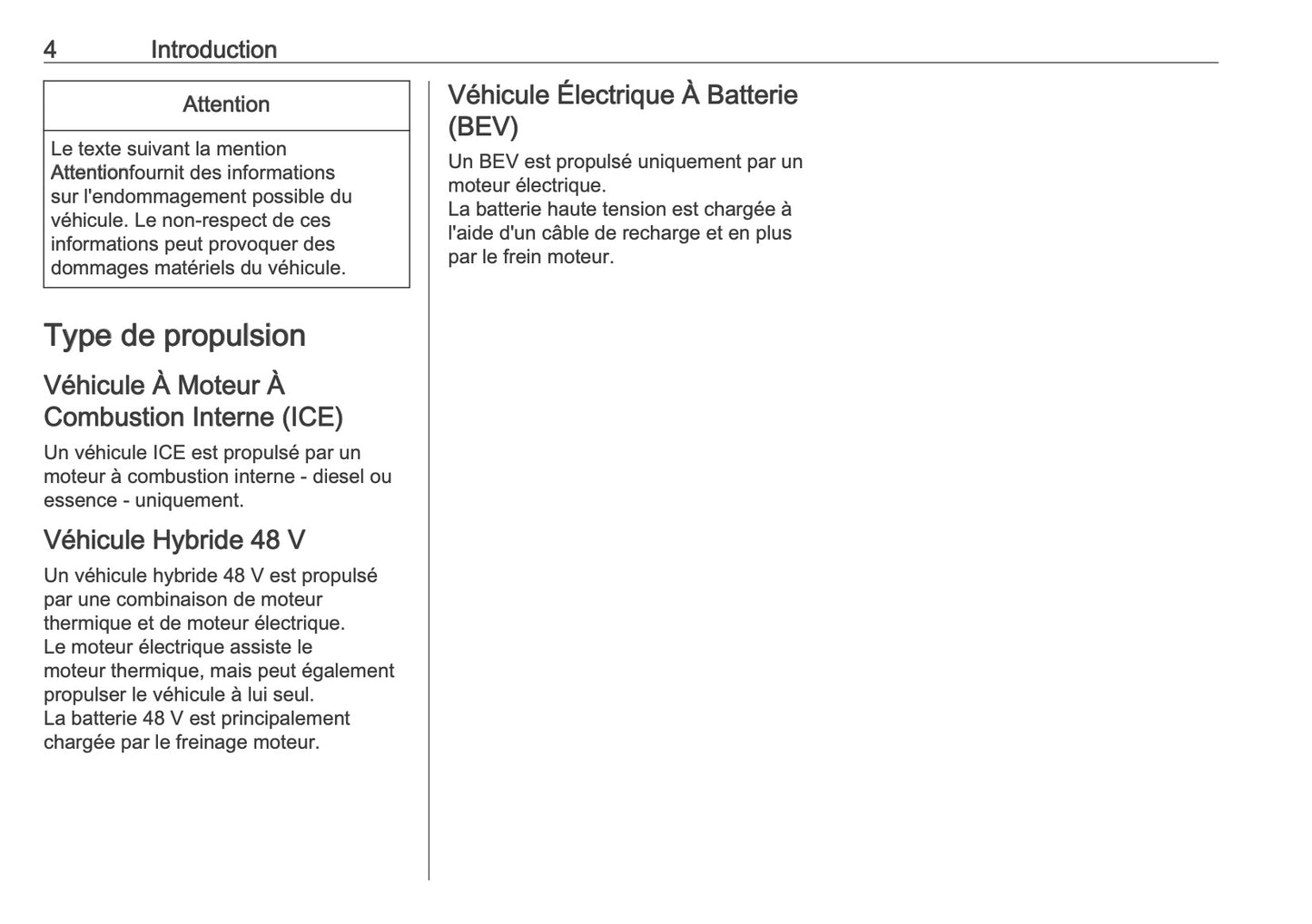 2025 Opel Corsa Owner's Manual | French
