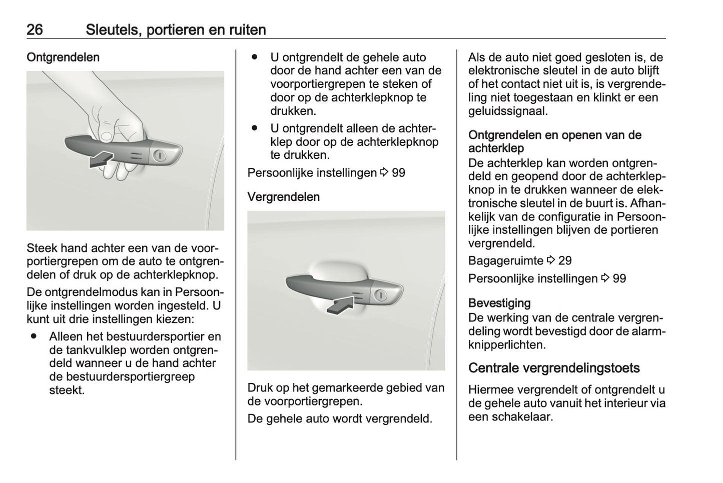 2019-2020 Opel Crossland X Gebruikershandleiding | Nederlands