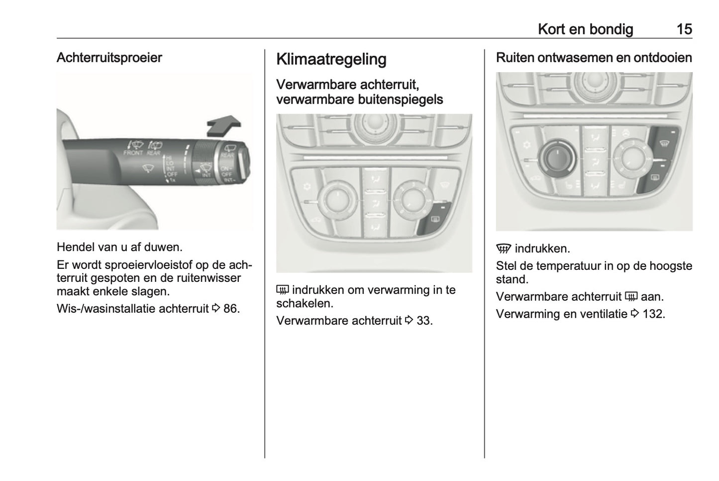 2016-2017 Opel Meriva Owner's Manual | Dutch