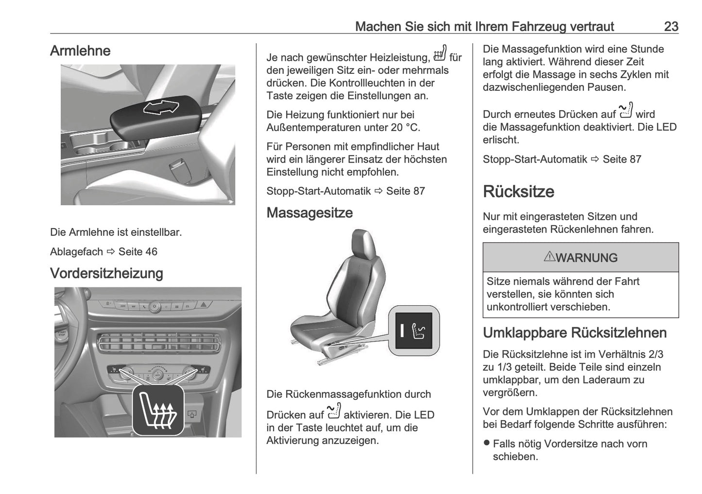 2024-2025 Opel Mokka Bedienungsanleitung | Deutsch