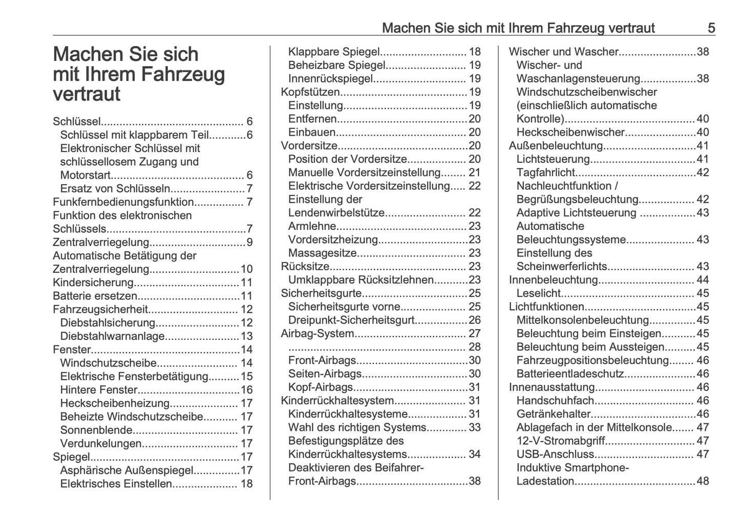 2024-2025 Opel Mokka Bedienungsanleitung | Deutsch
