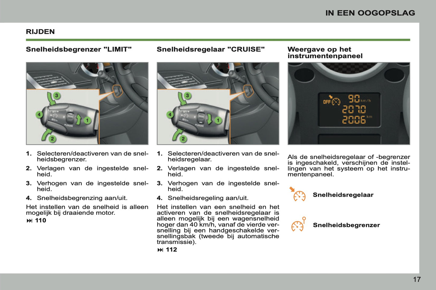 2011-2013 Peugeot 207 CC Owner's Manual | Dutch