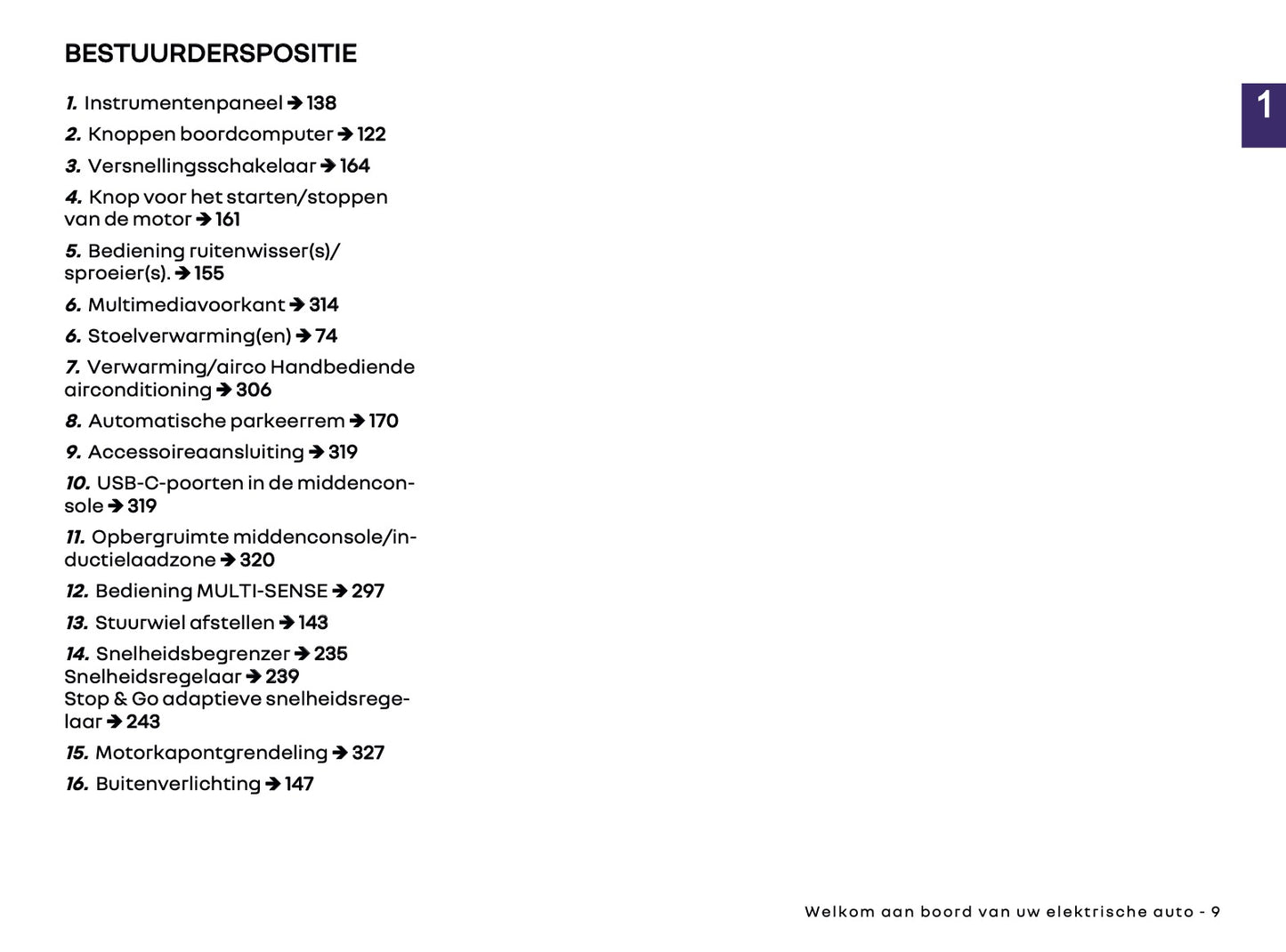2025 Renault 5 E-Tech Owner's Manual | Dutch