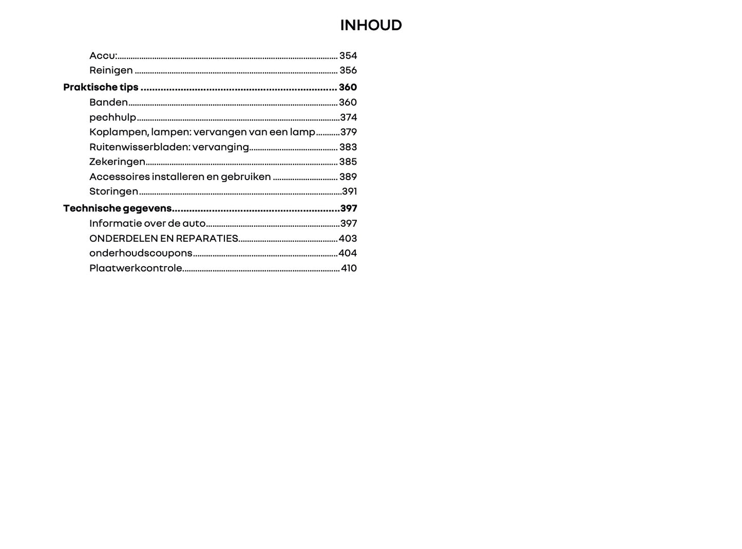 2025 Renault Espace Owner's Manual | Dutch