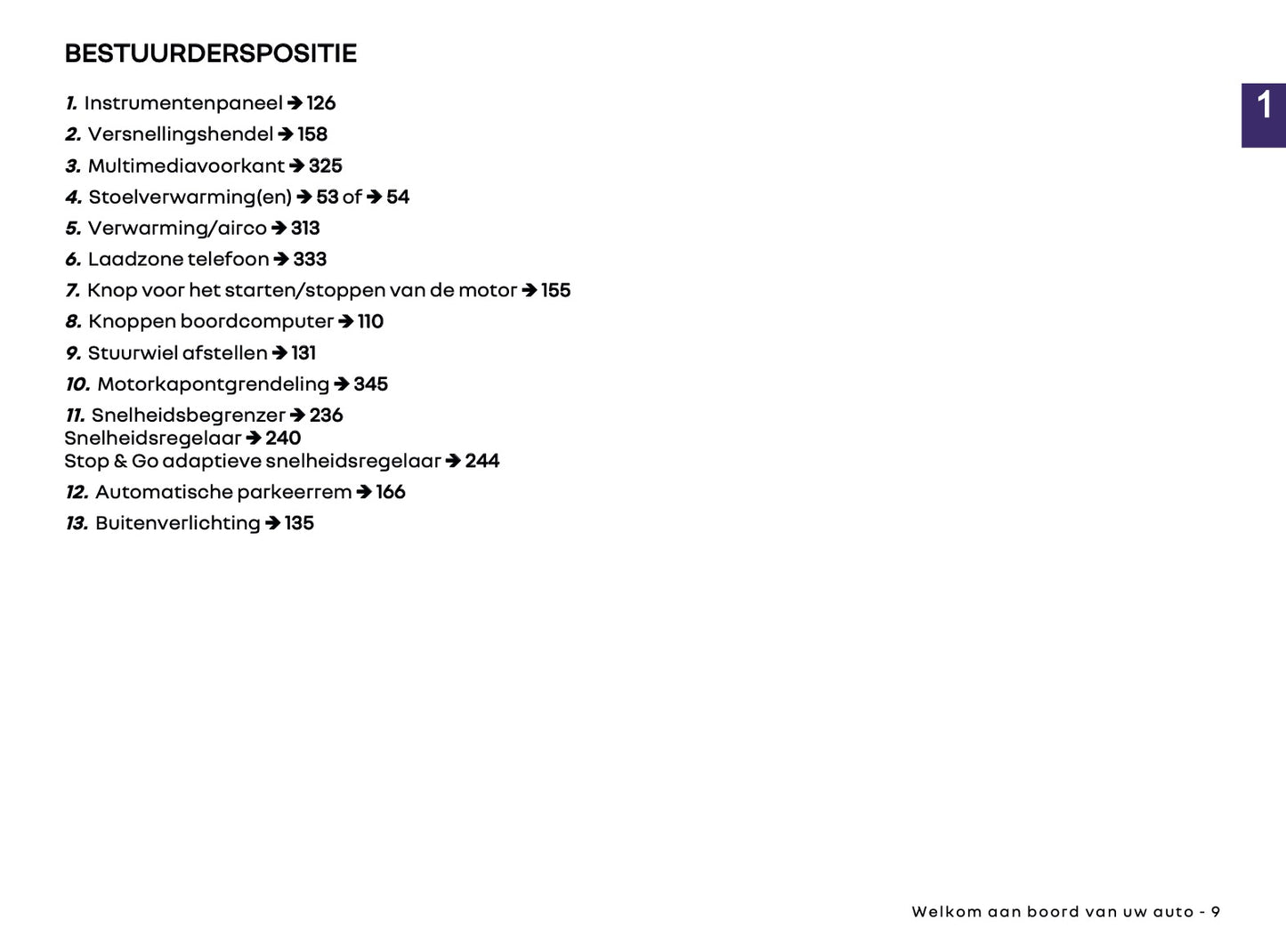 2025 Renault Espace Owner's Manual | Dutch