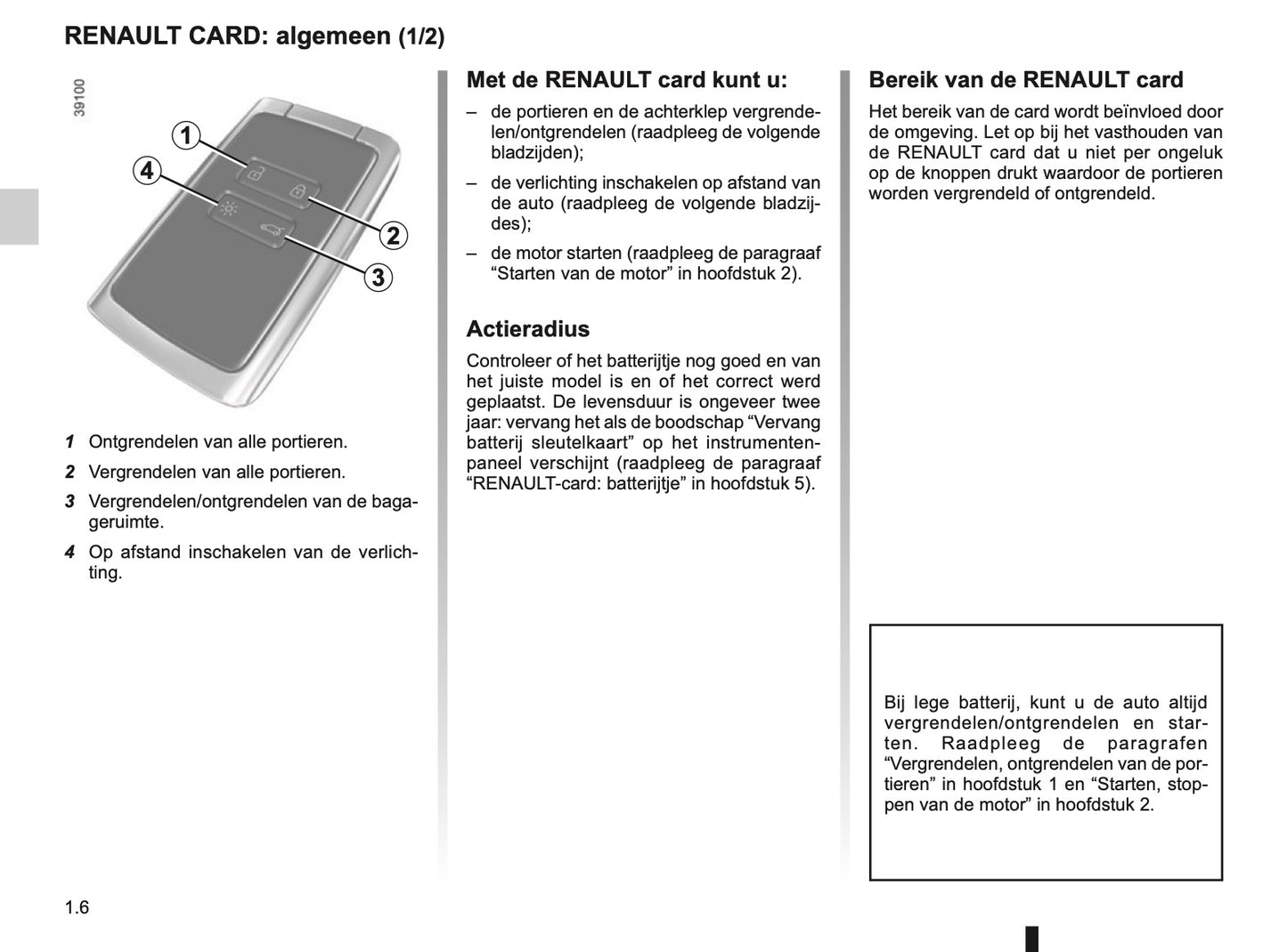 2018-2019 Renault Kadjar Owner's Manual | Dutch