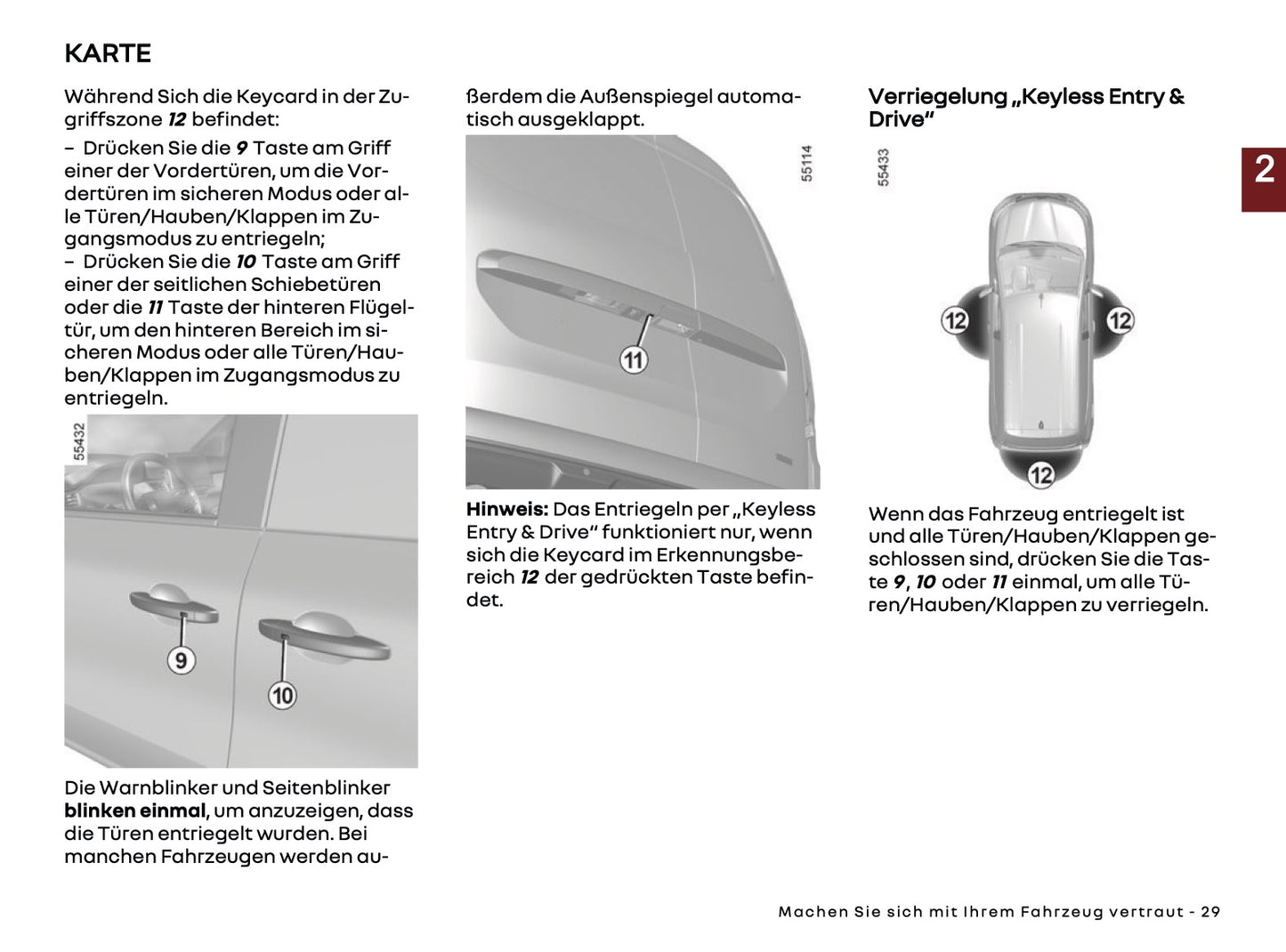 2024-2025 Renault Kangoo/Kangoo Rapid Bedienungsanleitung | Deutsch