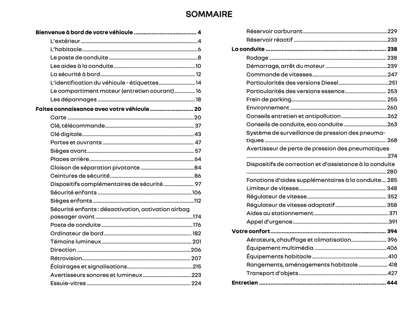 2024-2025 Renault Kangoo Owner's Manual | French