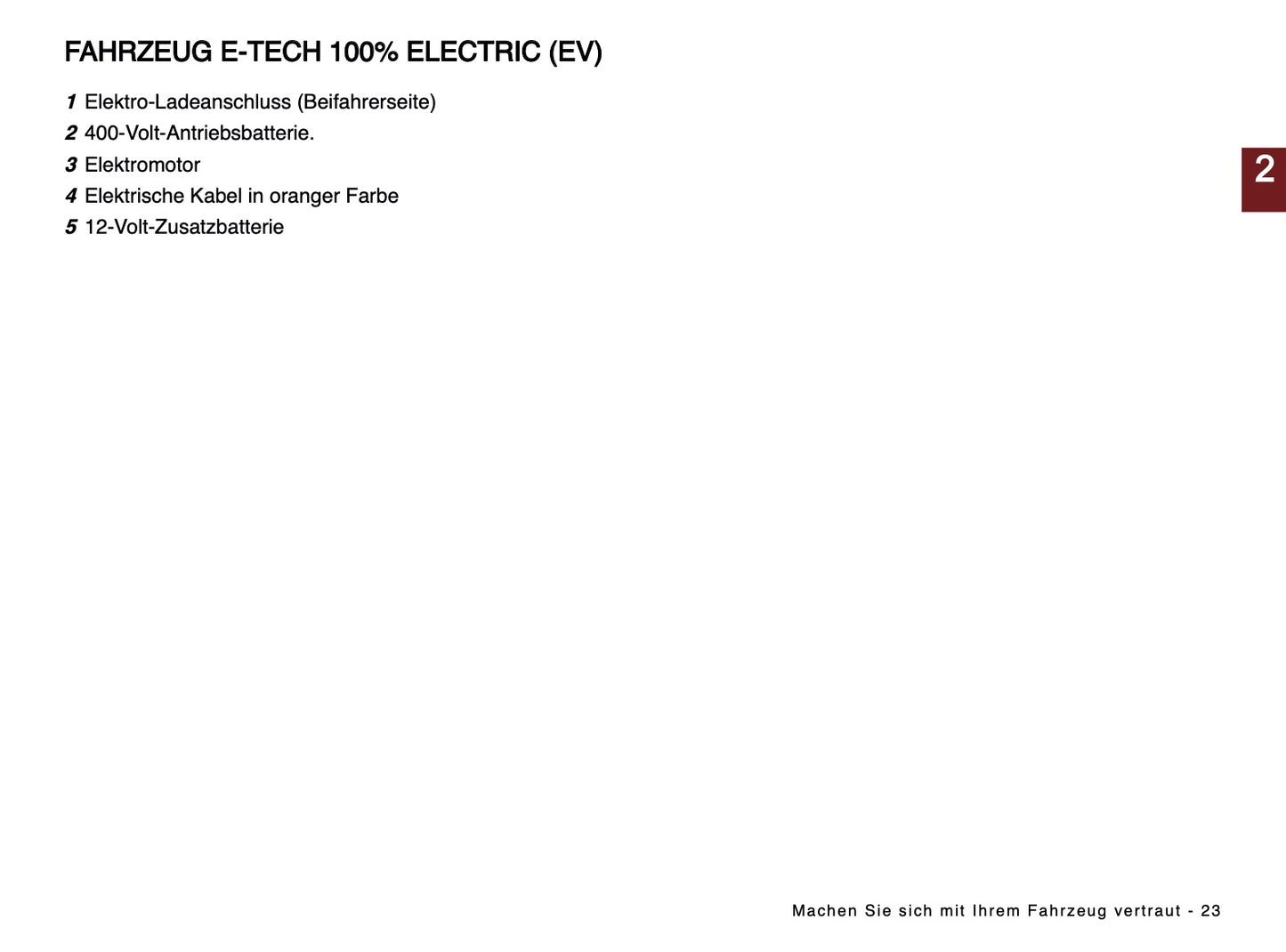 2024-2025 Renault Megane E-Tech Owner's Manual | German