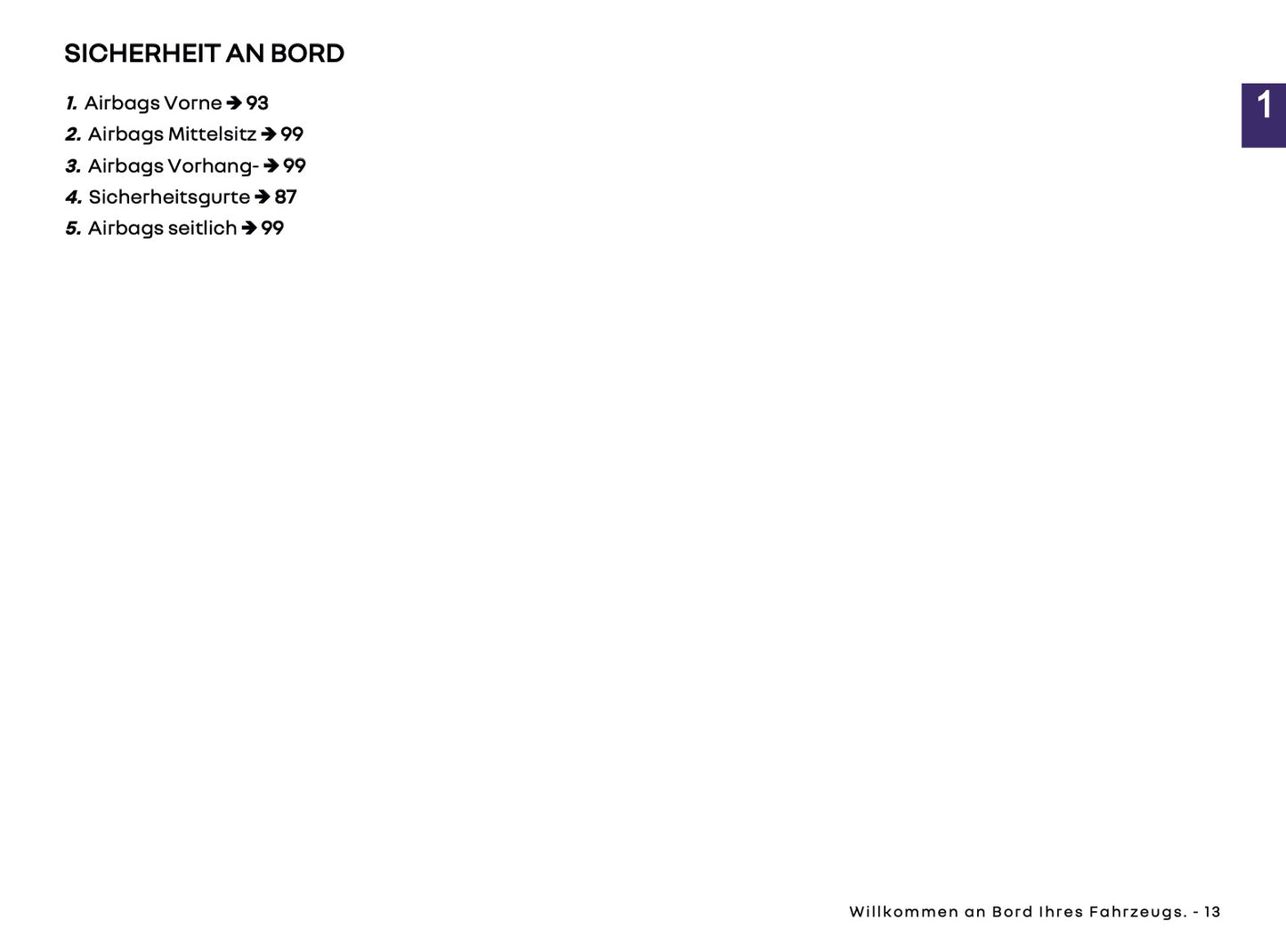 2025 Renault Rafale Owner's Manual | German