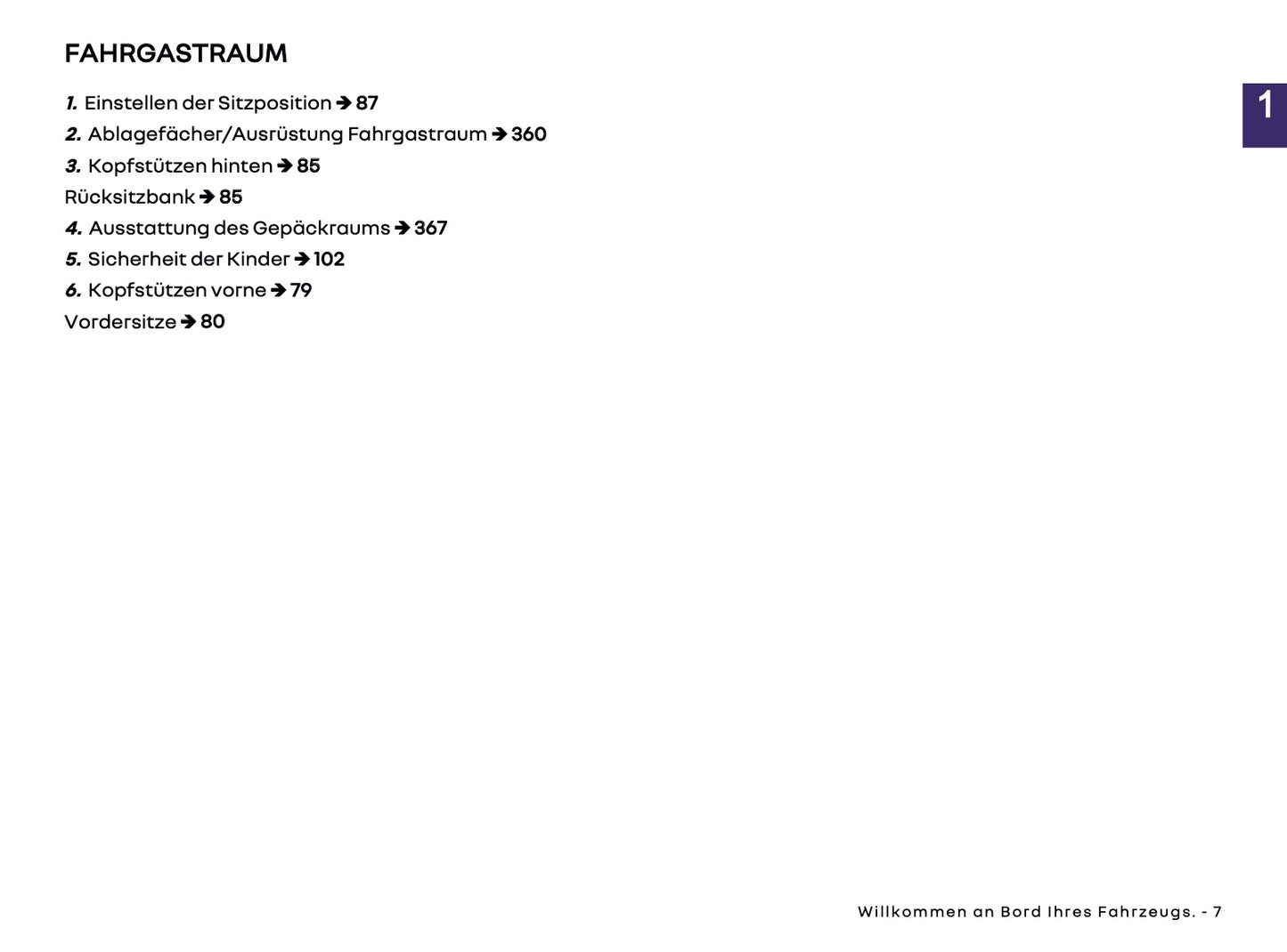 2025 Renault Rafale Owner's Manual | German