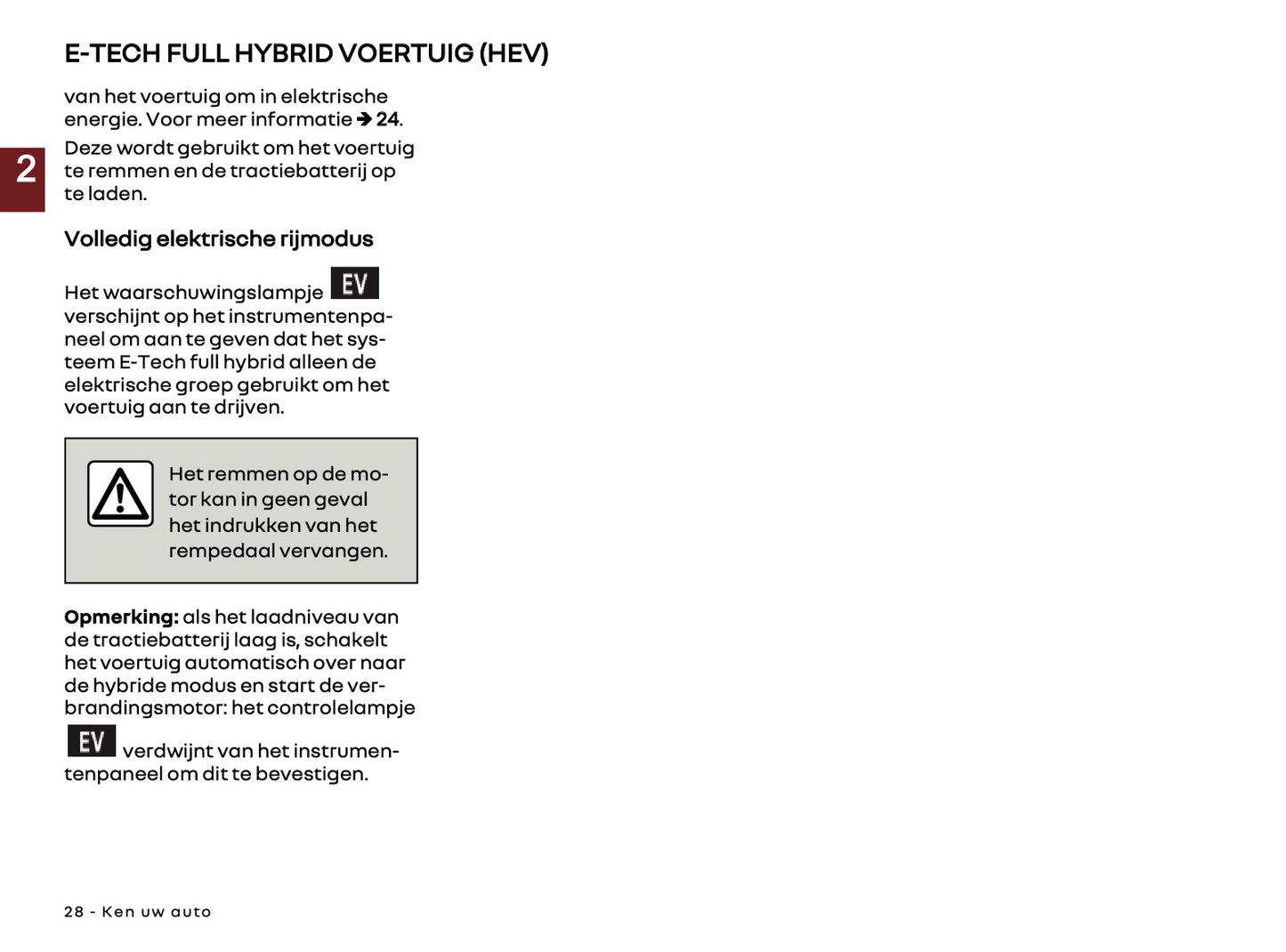 2025 Renault Rafale Owner's Manual | Dutch