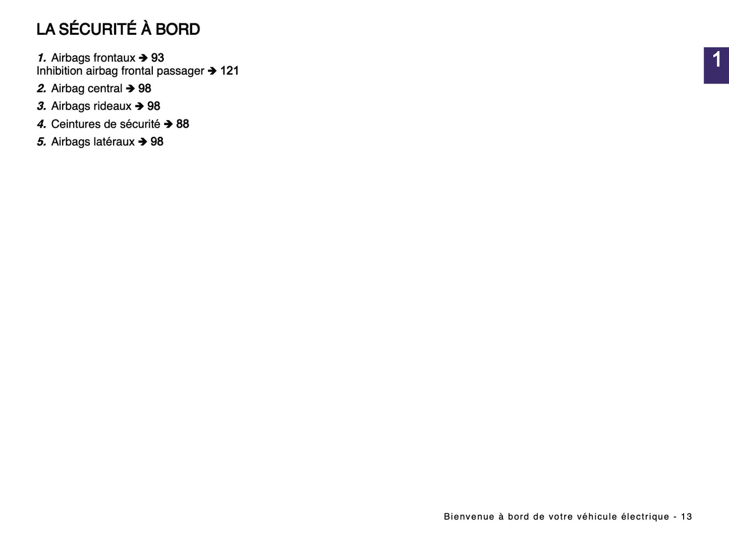 2024-2025 Renault Scenic E-Tech Owner's Manual | French