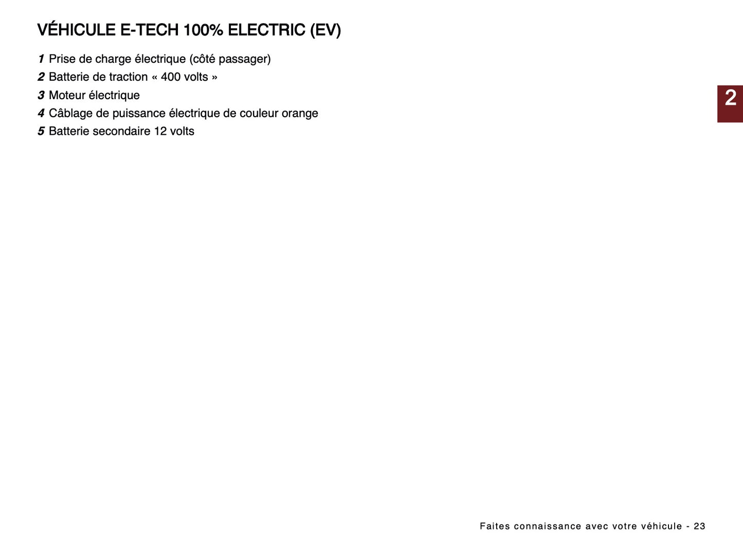 2024-2025 Renault Scenic E-Tech Owner's Manual | French