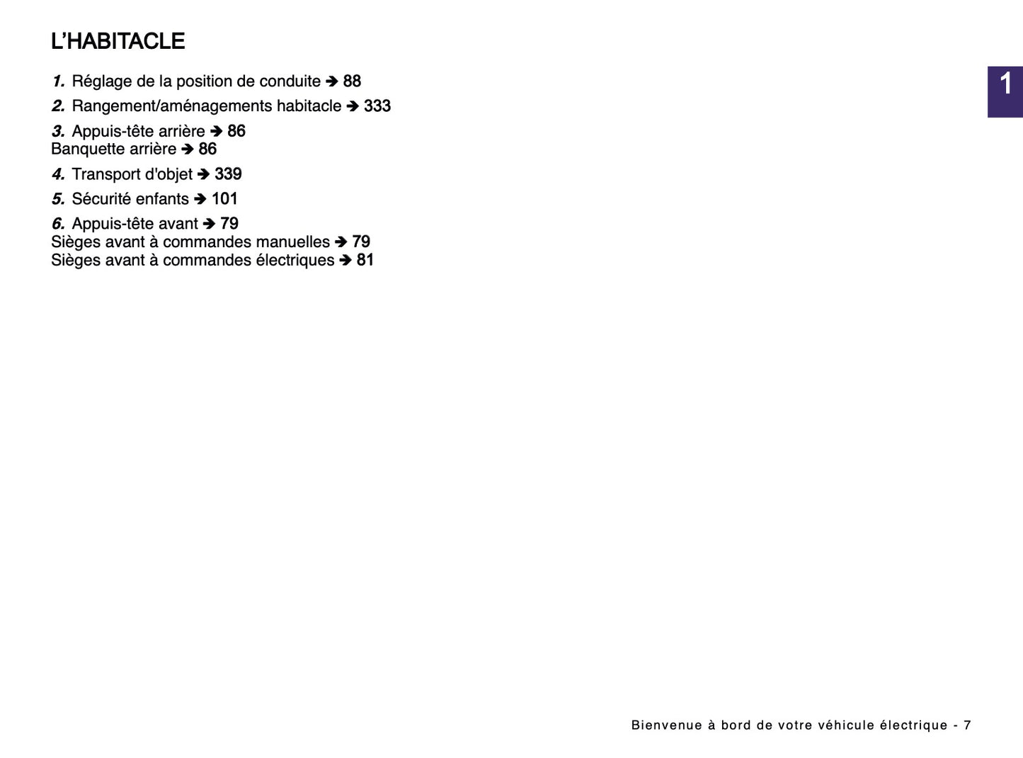 2024-2025 Renault Scenic E-Tech Owner's Manual | French