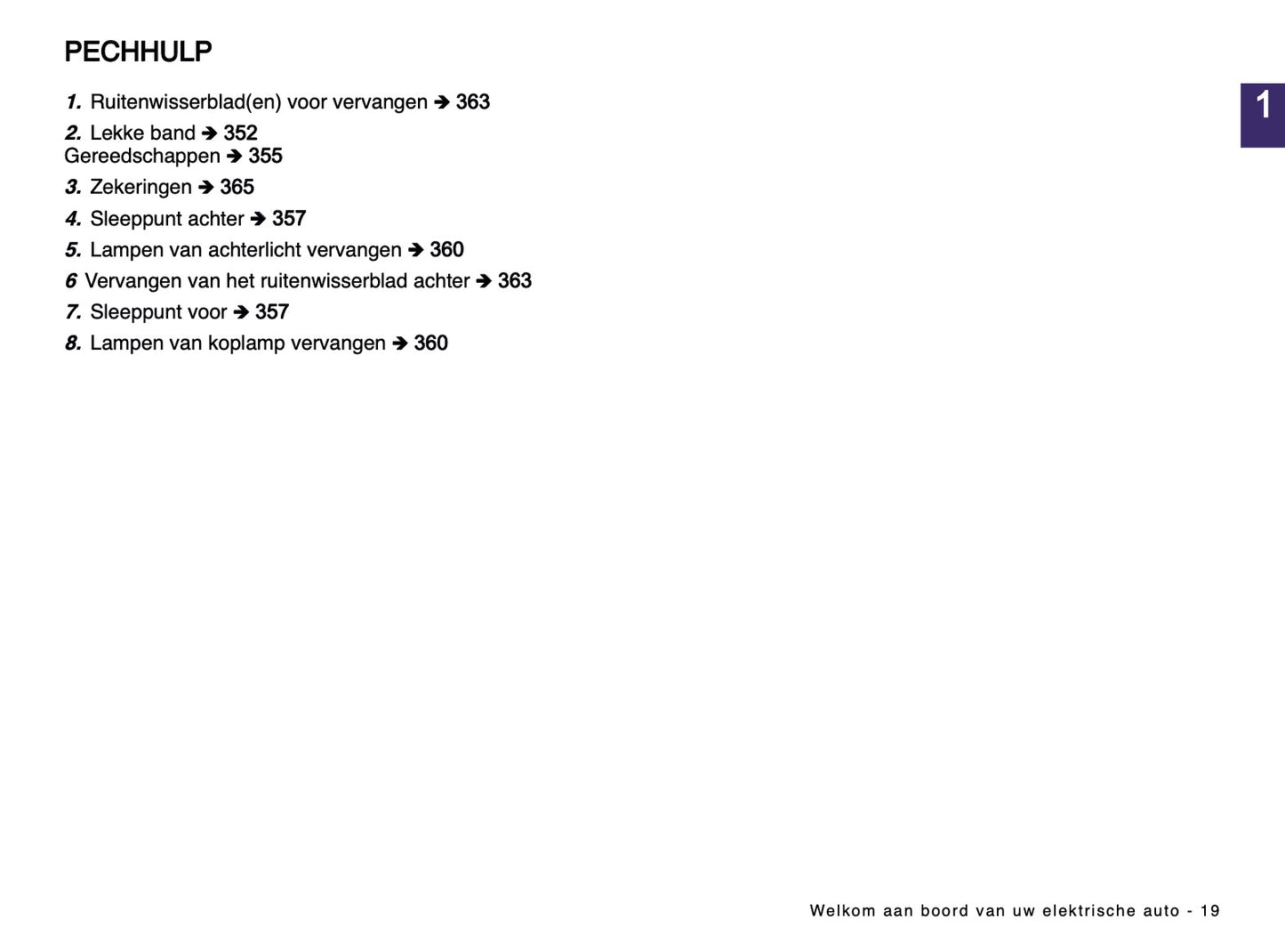 2024-2025 Renault Scenic E-Tech Owner's Manual | Dutch