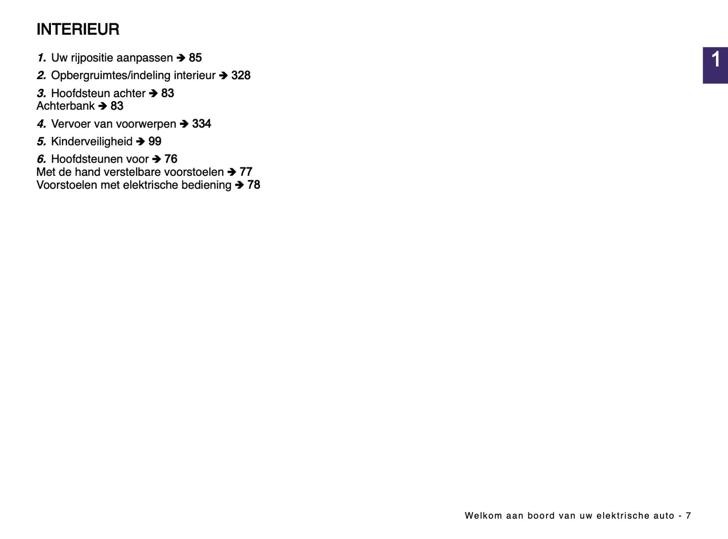 2024-2025 Renault Scenic E-Tech Owner's Manual | Dutch