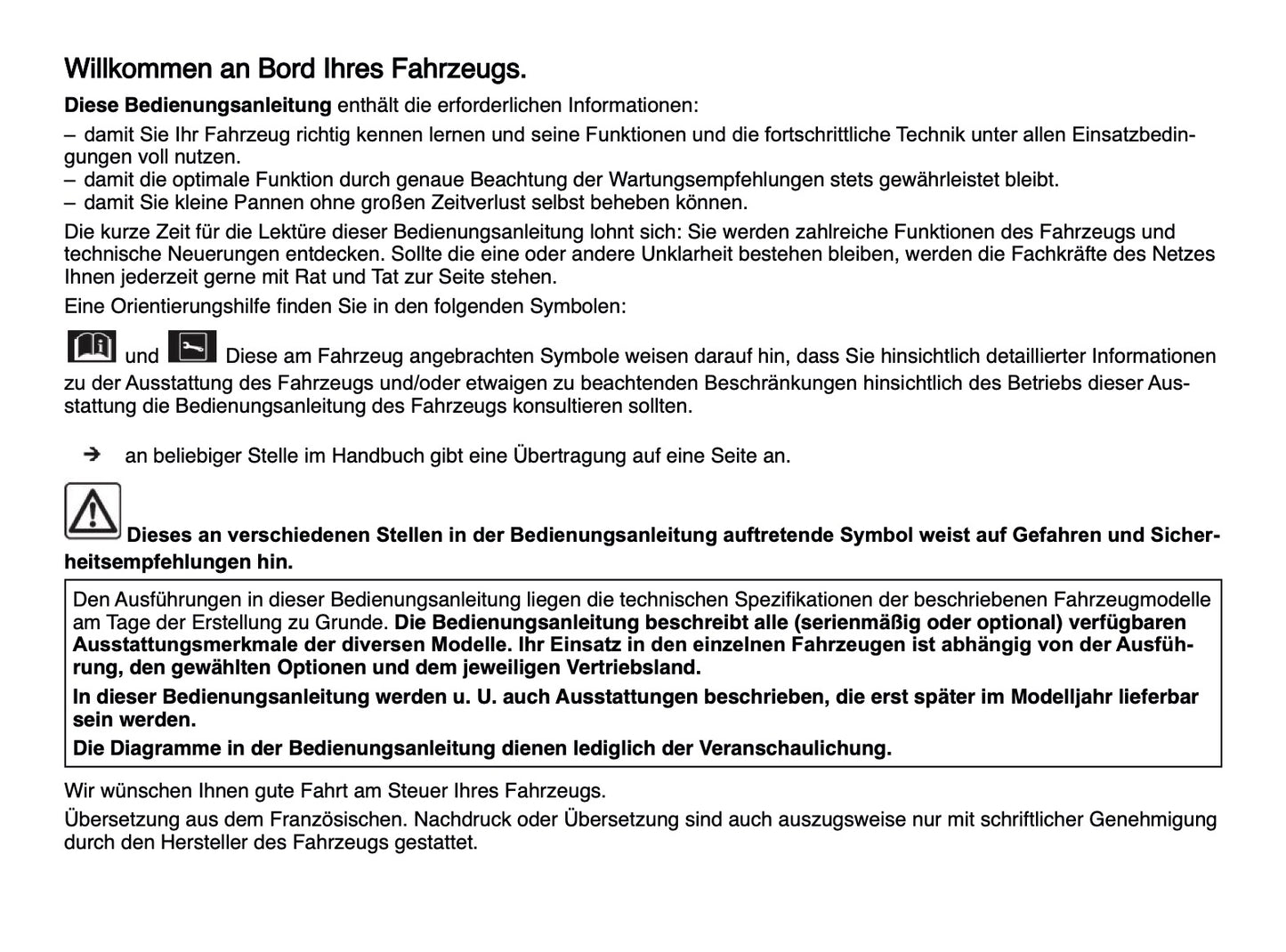 2024-2025 Renault Symbioz Owner's Manual | German
