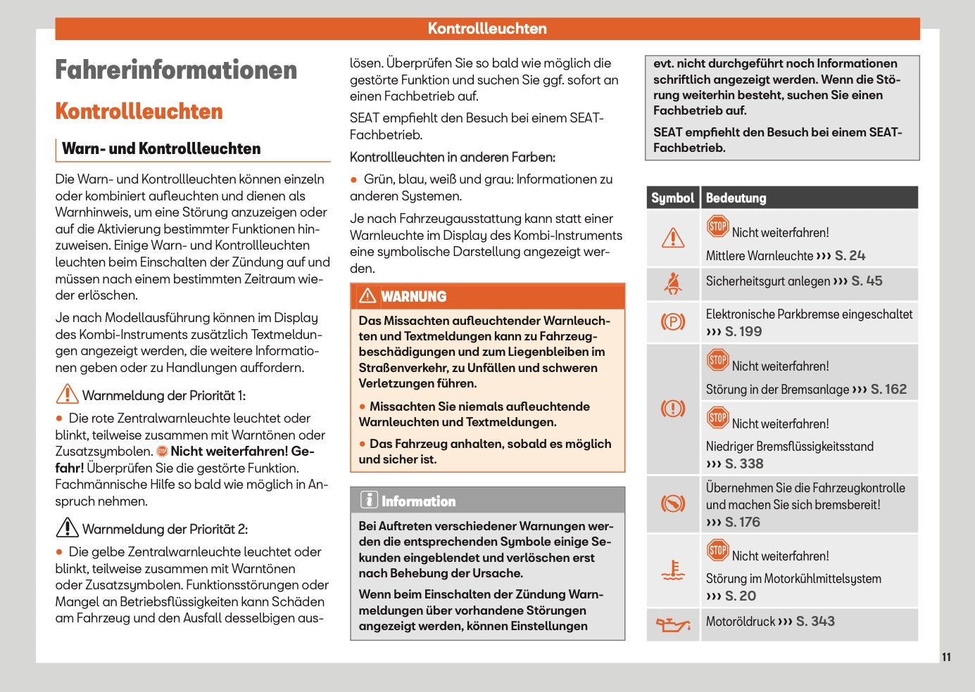 2025 Seat Ateca Owner's Manual | German