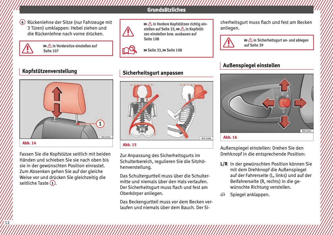 2015 Seat Ibiza Owner's Manual | German