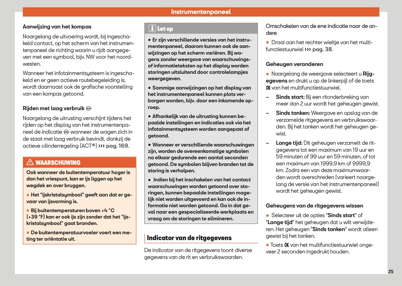 2025 Seat Leon/Leon Sportstourer Gebruikershandleiding | Nederlands