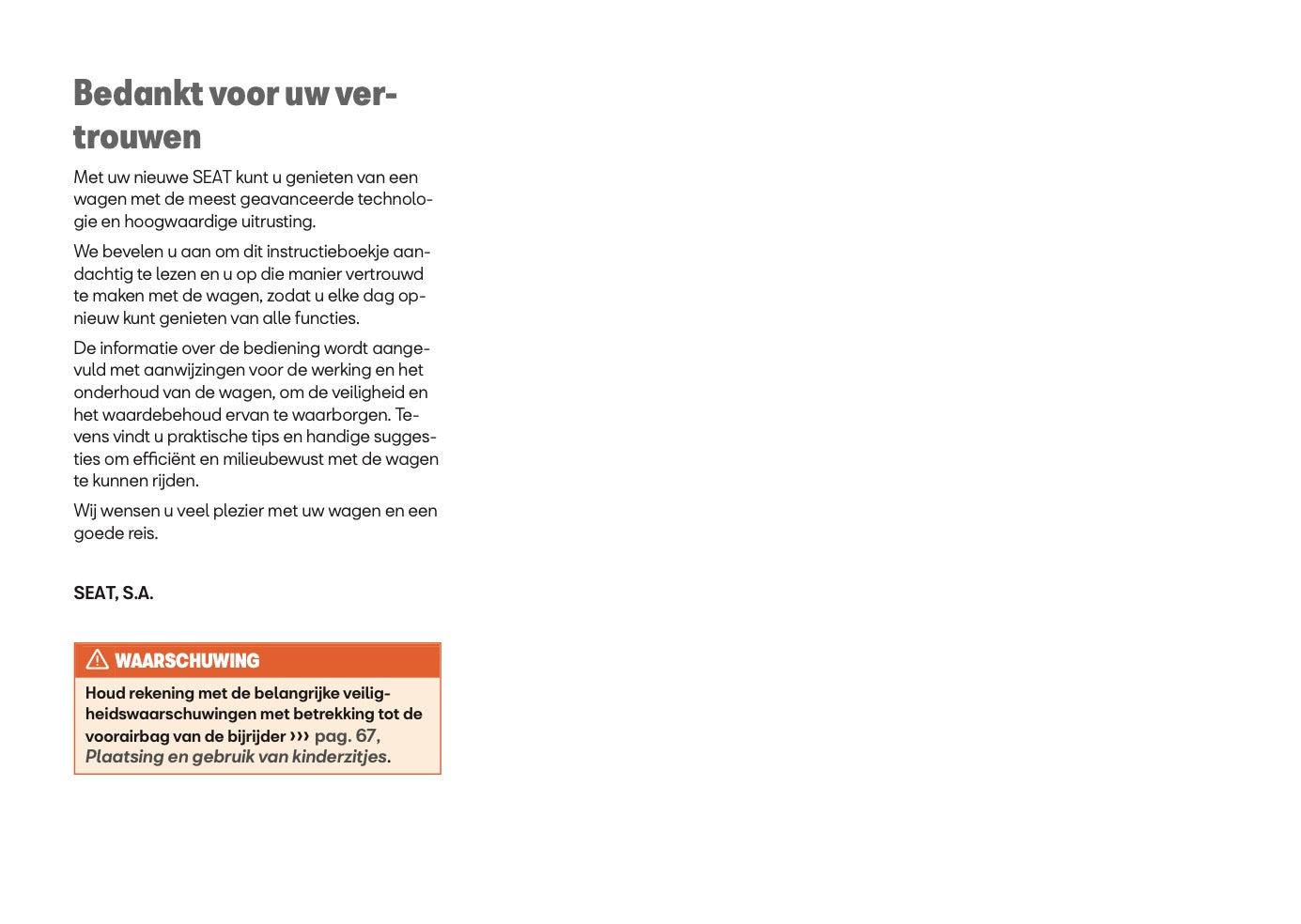 2025 Seat Leon/Leon Sportstourer Gebruikershandleiding | Nederlands