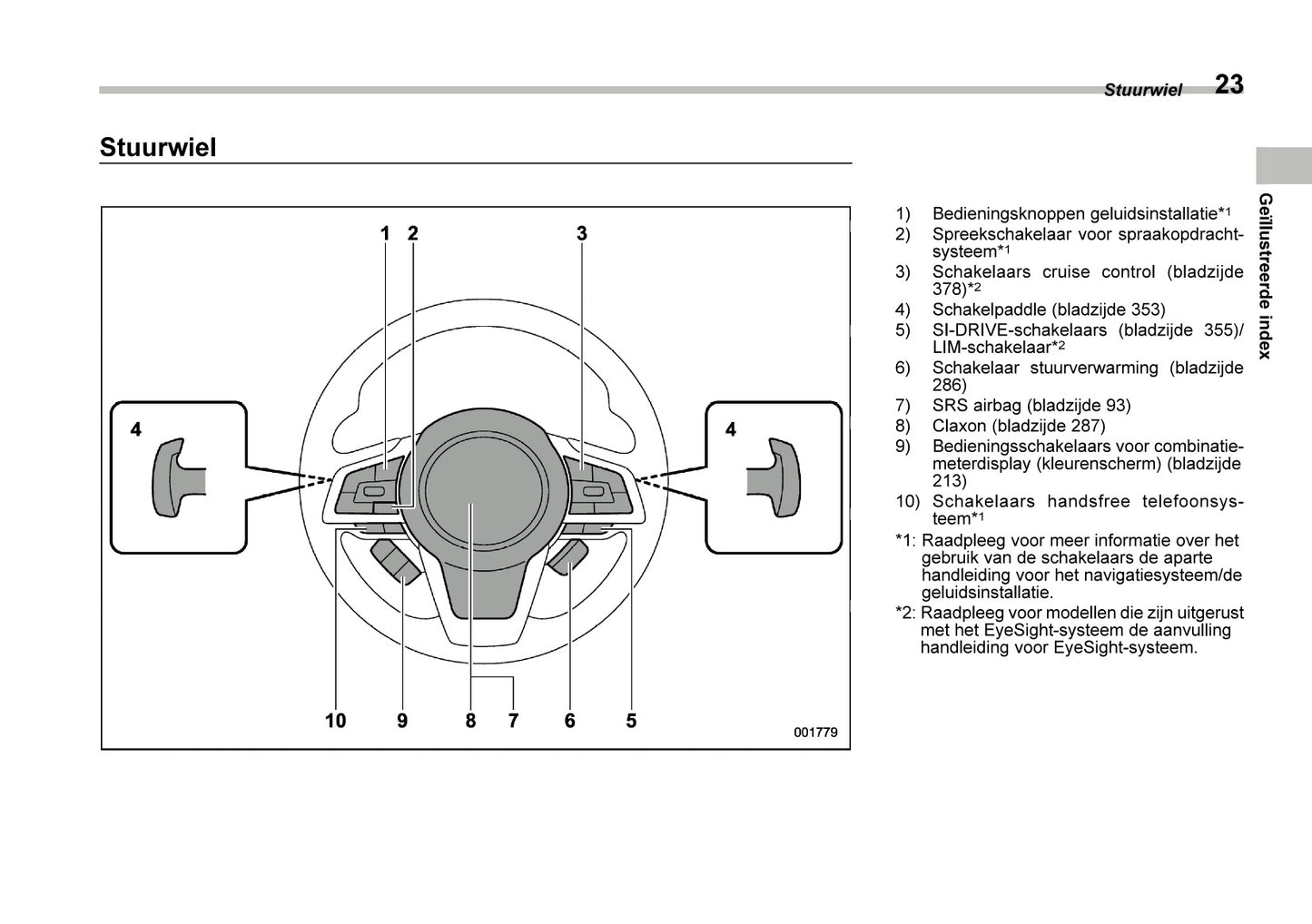 2022 Subaru Outback Owner's Manual | Dutch