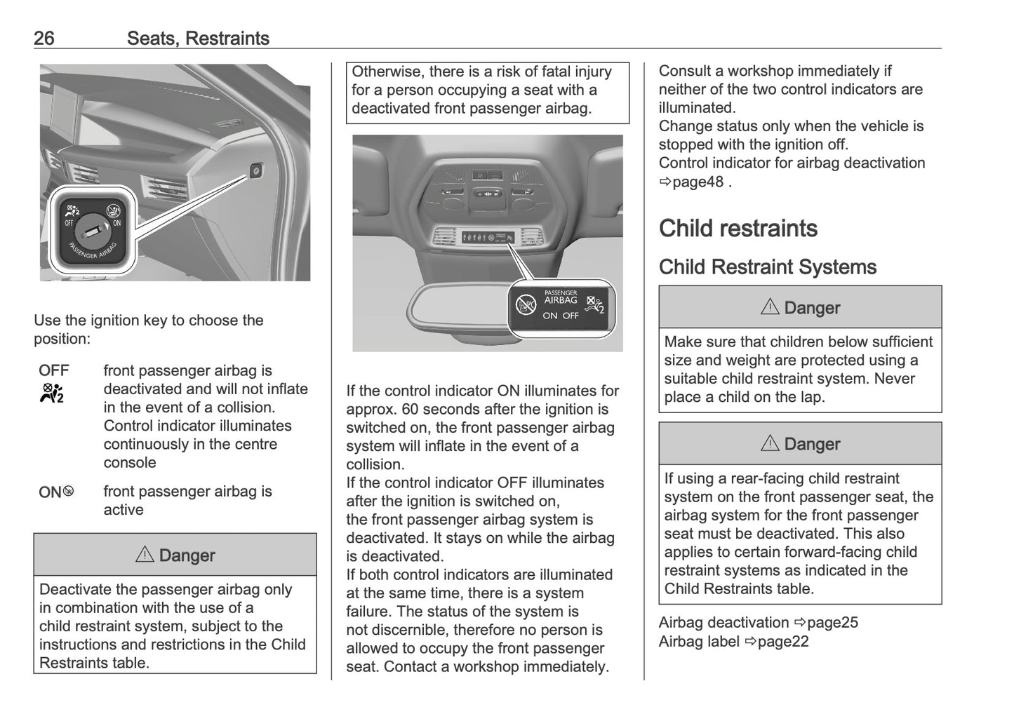 2025 Vauxhall Frontera Owner's Manual | English