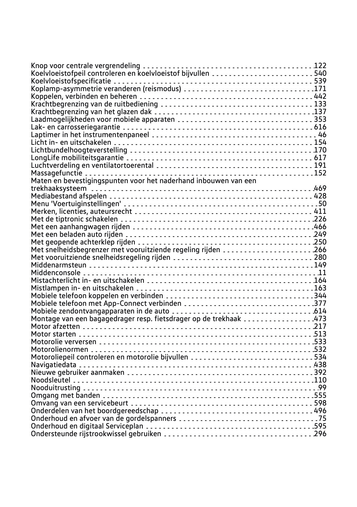 2024 Volkswagen Golf Owner's Manual | Dutch