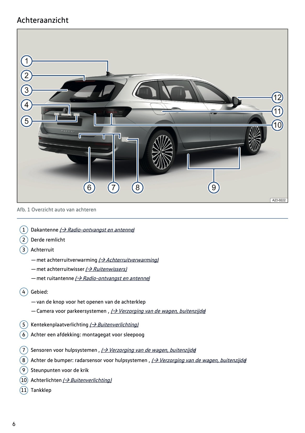 2024-2025 Volkswagen Passat Variant Gebruikershandleiding | Nederlands