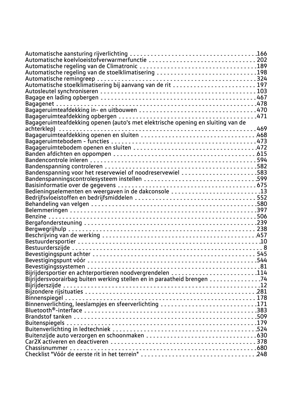 2024-2025 Volkswagen Passat Variant Gebruikershandleiding | Nederlands