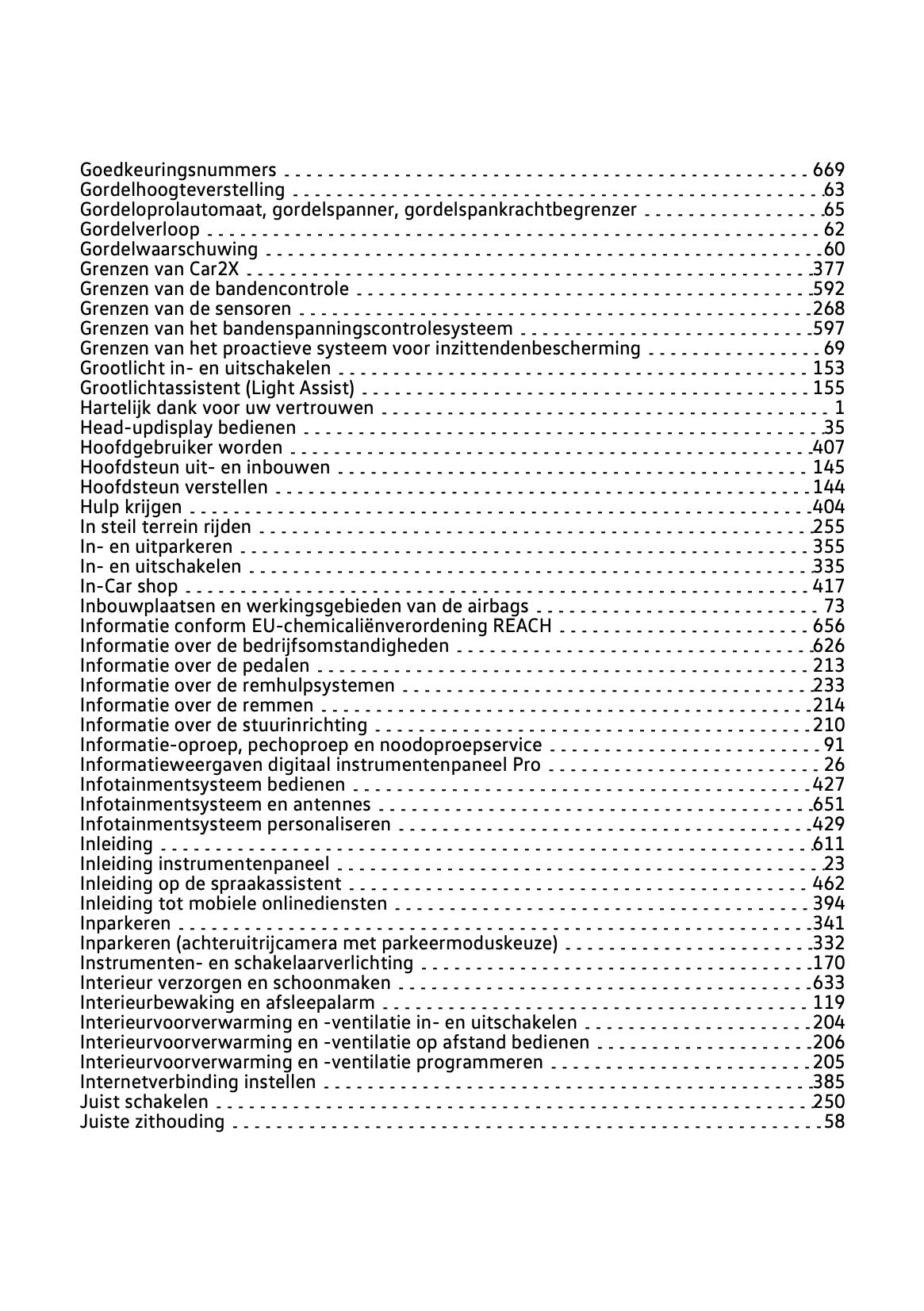 2024-2025 Volkswagen Passat Variant Gebruikershandleiding | Nederlands