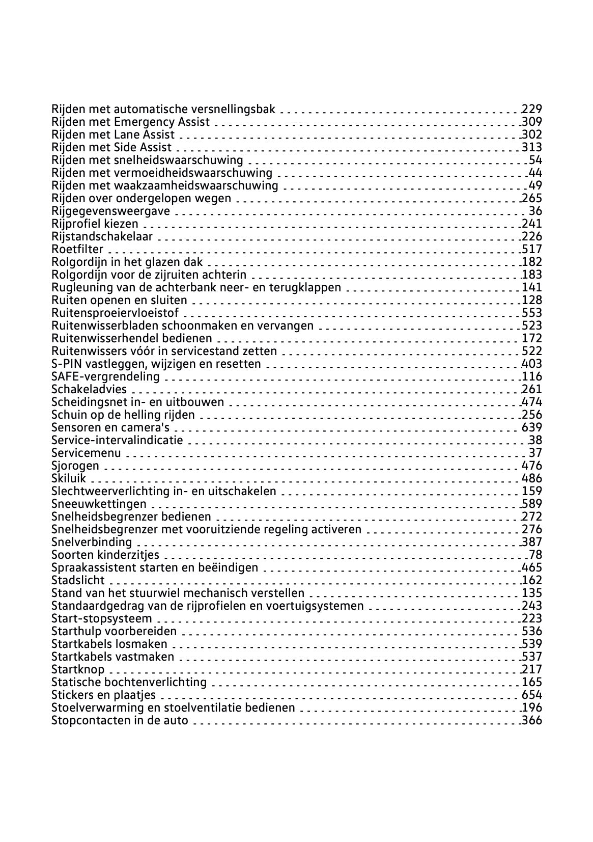 2024-2025 Volkswagen Passat Variant Gebruikershandleiding | Nederlands