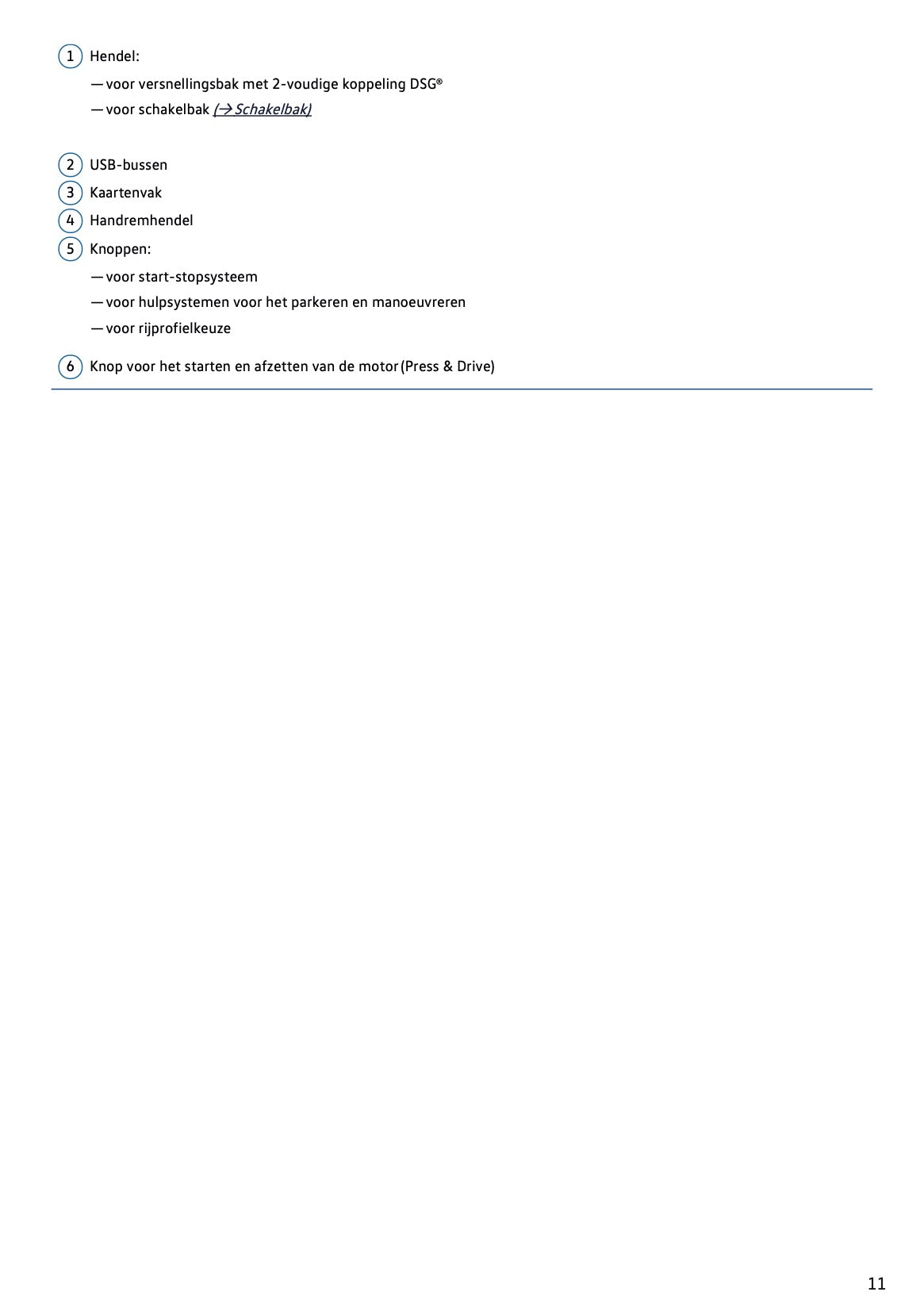 2021-2022 Volkswagen Polo Owner's Manual | Dutch