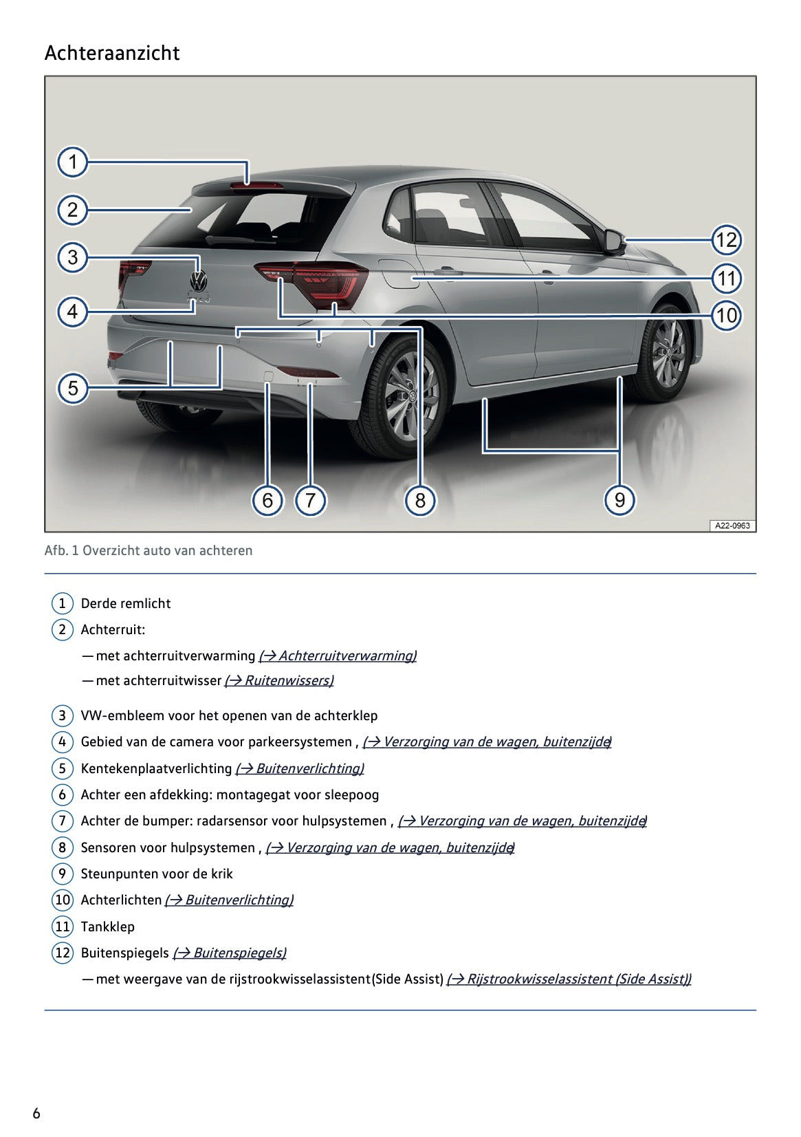 2023 Volkswagen Polo Owner's Manual | Dutch