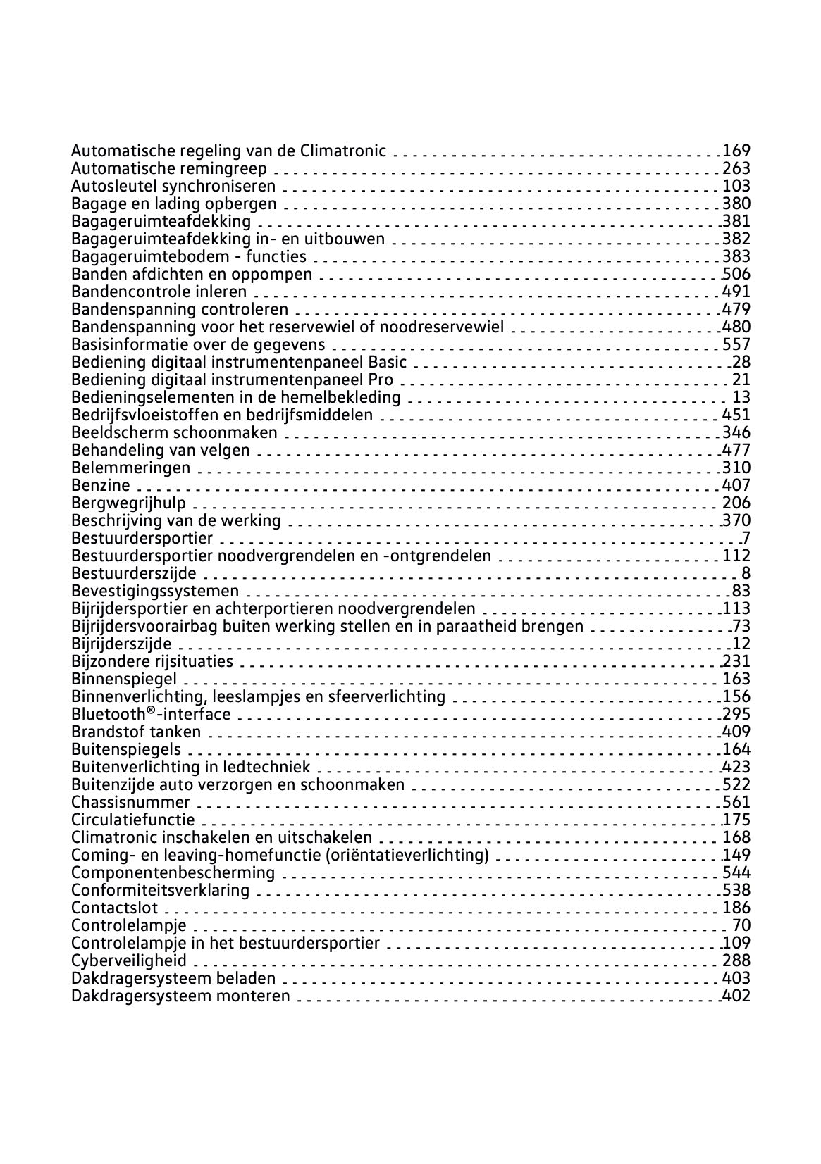 2023 Volkswagen Polo Owner's Manual | Dutch