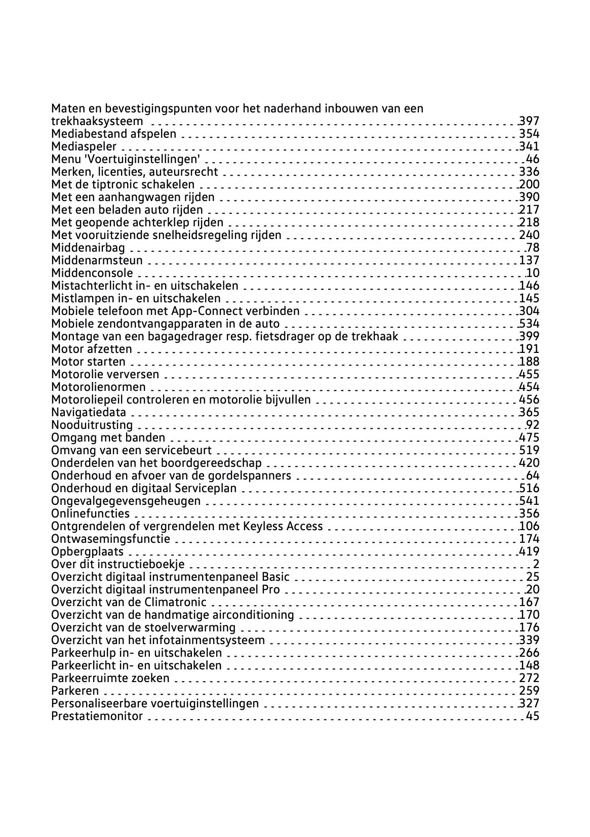 2023 Volkswagen Polo Owner's Manual | Dutch