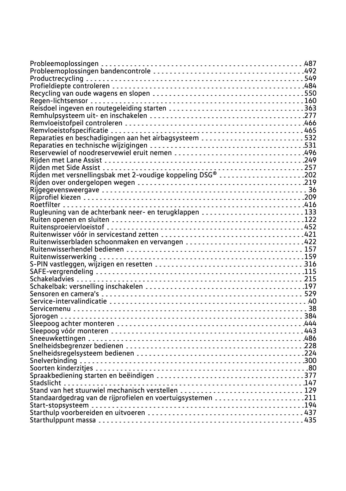 2023 Volkswagen Polo Owner's Manual | Dutch